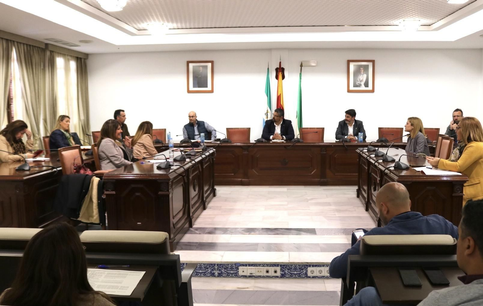 Mijas celebra el primer Pleno on line de su historia.