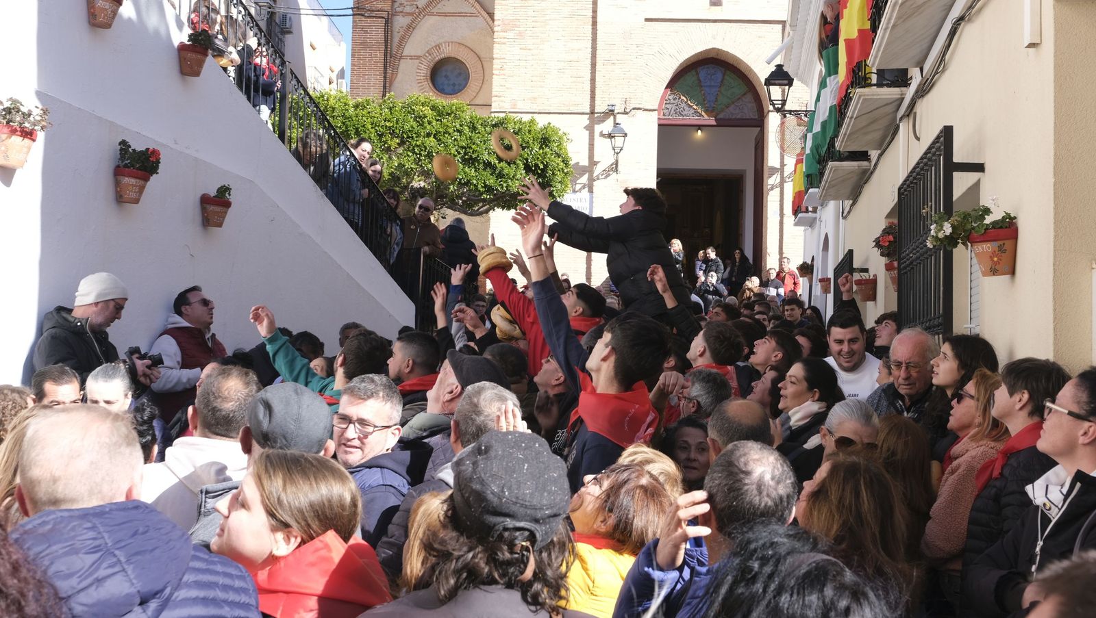 San Sebastián y los roscos de Lubrín, en fotos
