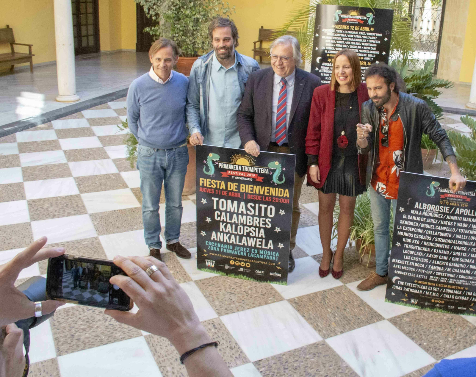 Presentación del Primavera Trompetera Festival en el Ayuntamiento.