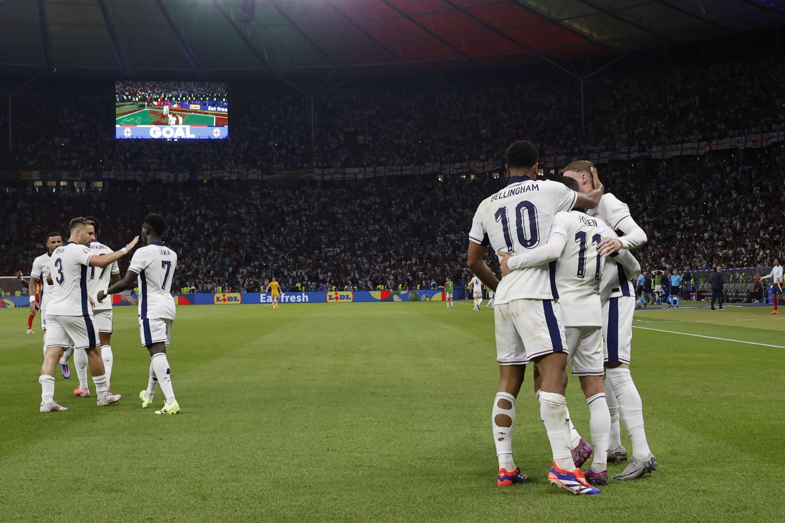 Las mejores fotos de la final España - Inglaterra