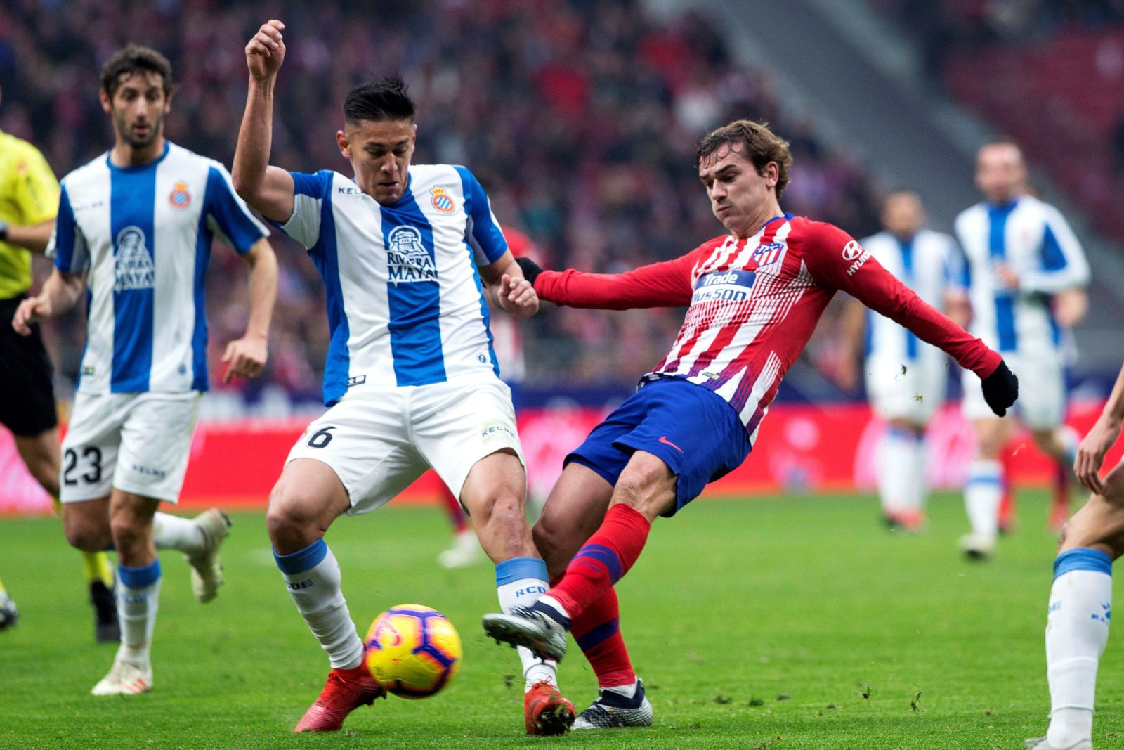 Las imágenes del Atlético-Espanyol