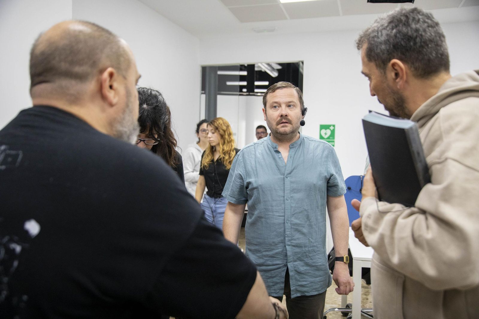 Las imágenes del rodaje del Corto Interferencias en Almería