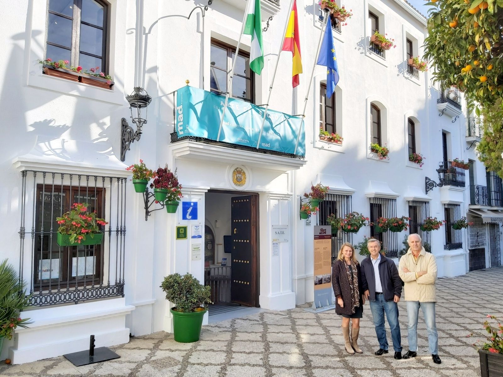 Estepona ejecuta nuevas mejoras en Casa de Las Tejerinas.