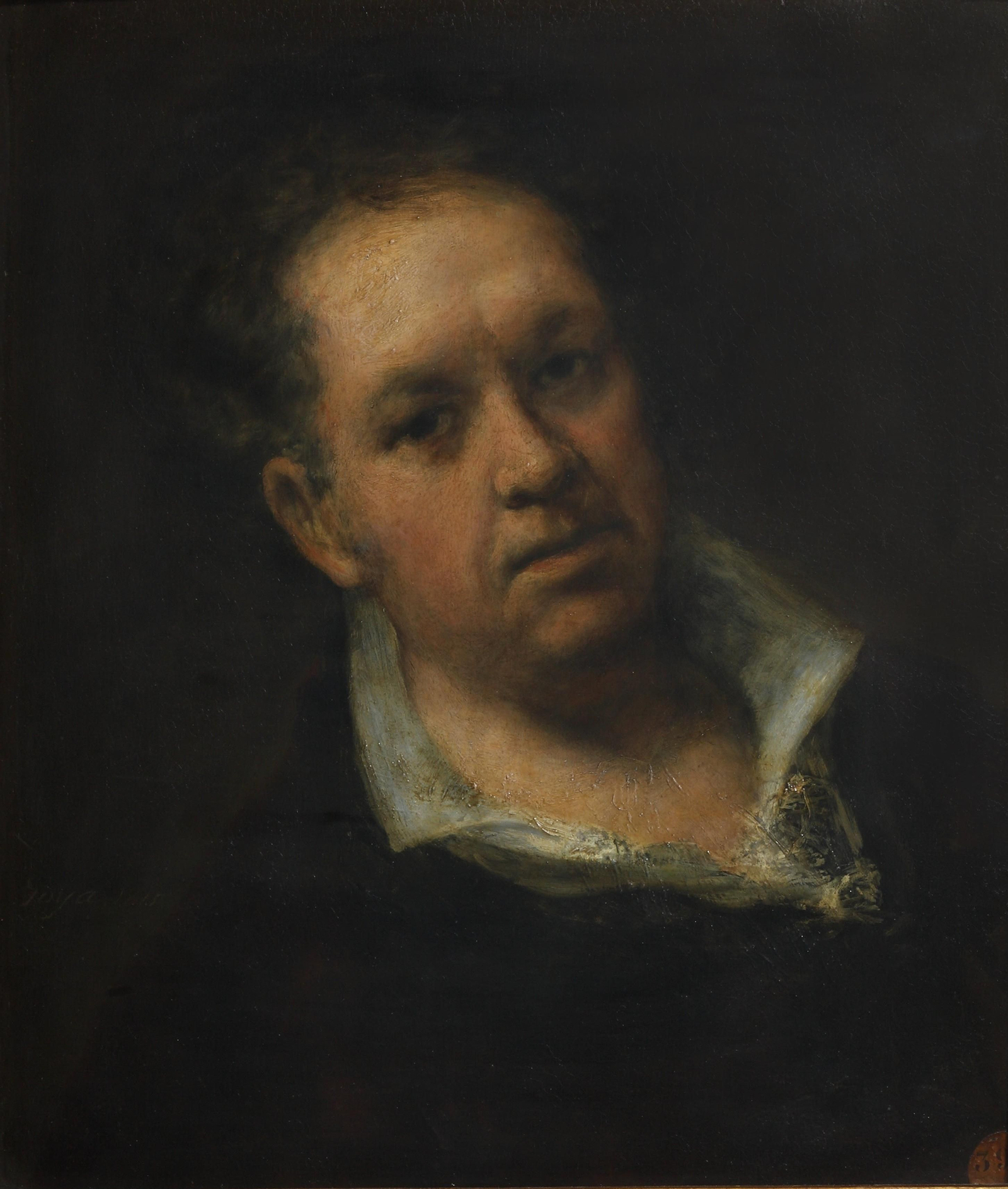 Autorretrato de Francisco de Goya.