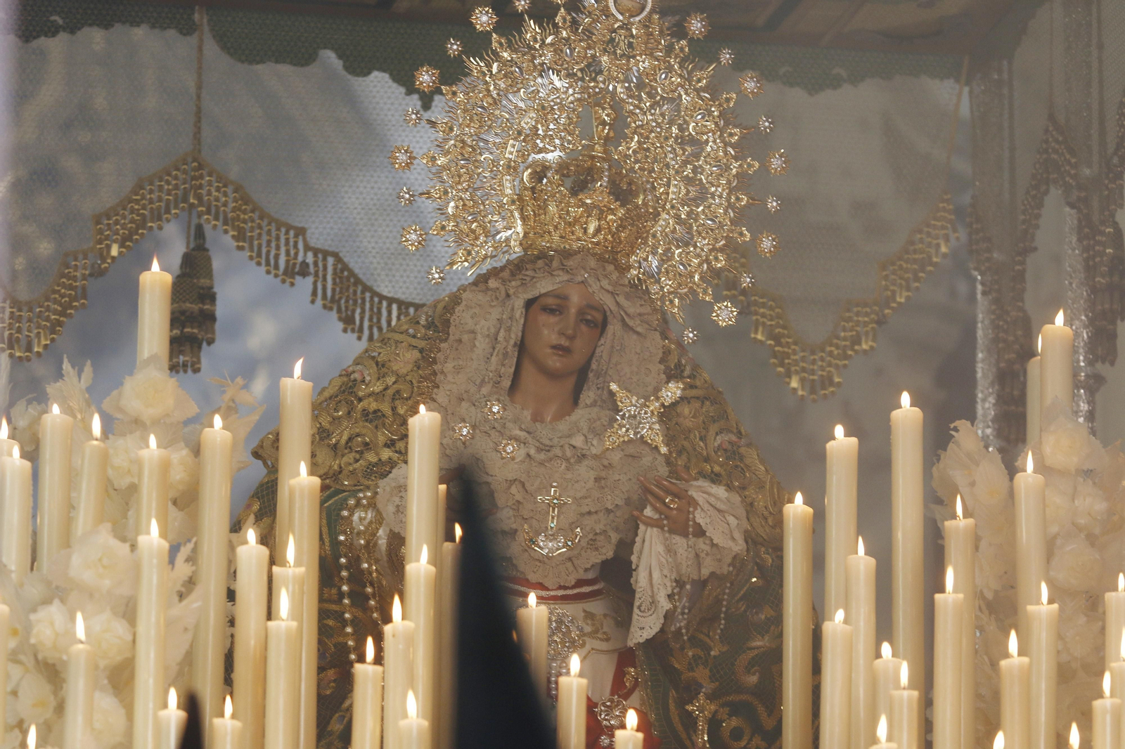 La Virgen de la Esperanza, en la pasada Semana Santa.