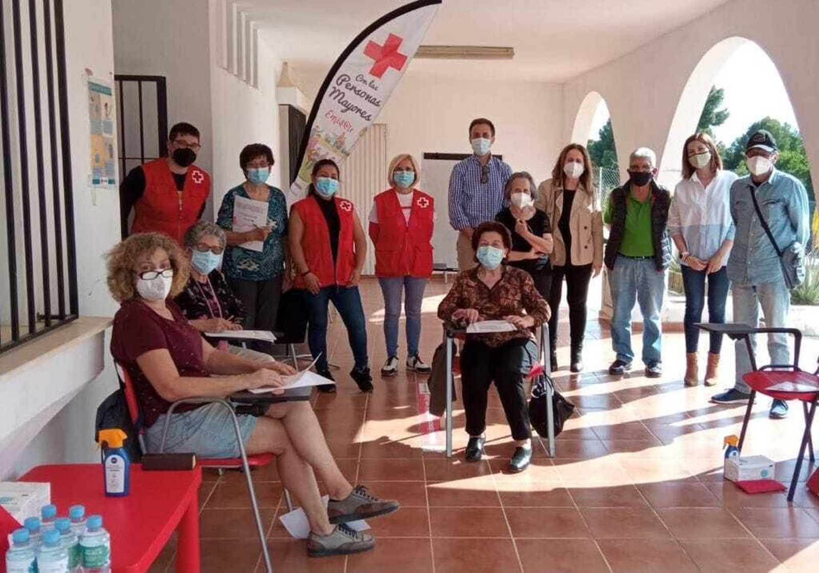 Taller de Memoria de la Cruz Roja.