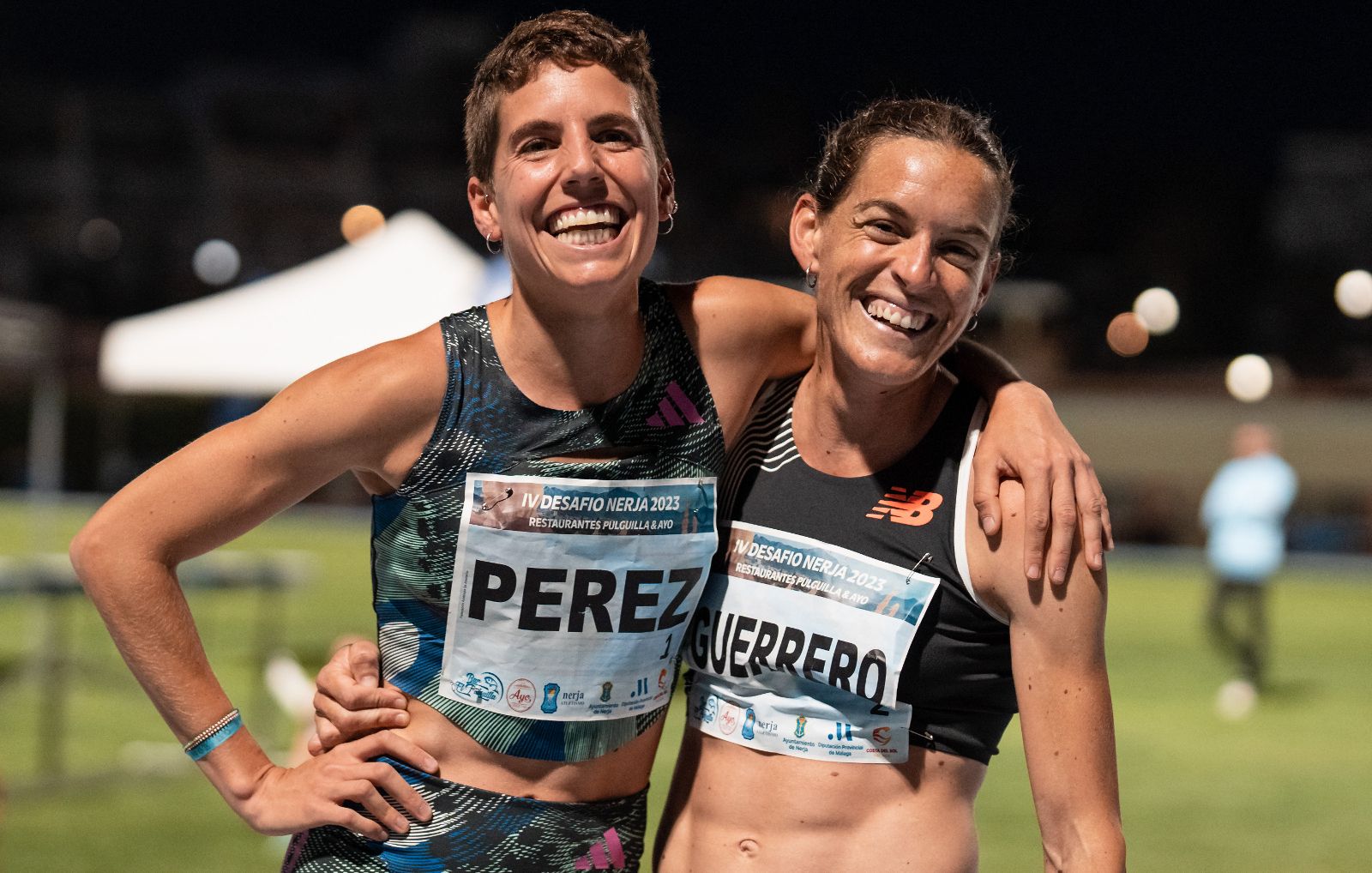 Marta Pérez y Esther Guerrero, en la edición de 2023.