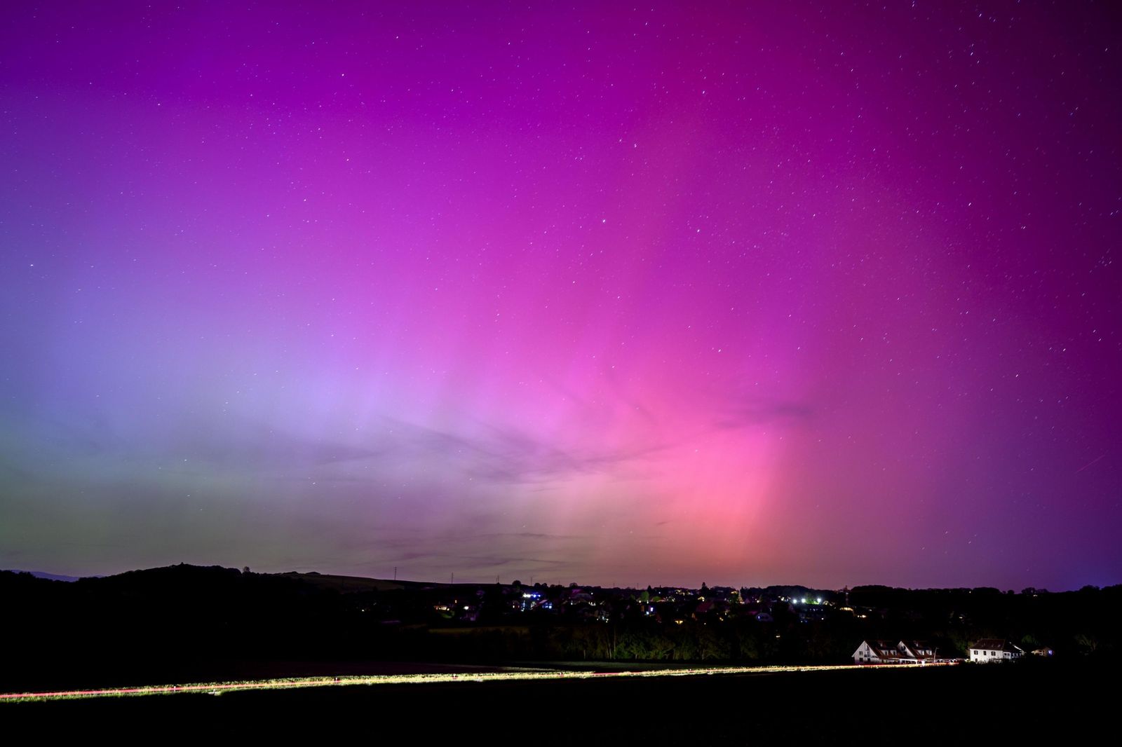 La aurora boreal vista desde España y Europa
