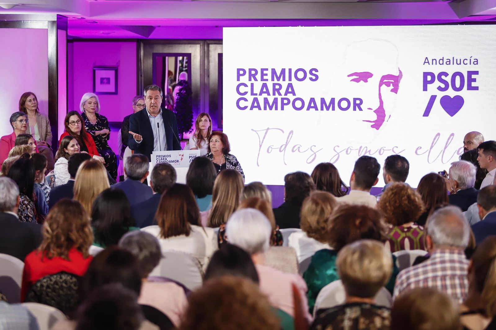 El PSOE Andalucía entrega los Premios Clara Campoamor en Granada