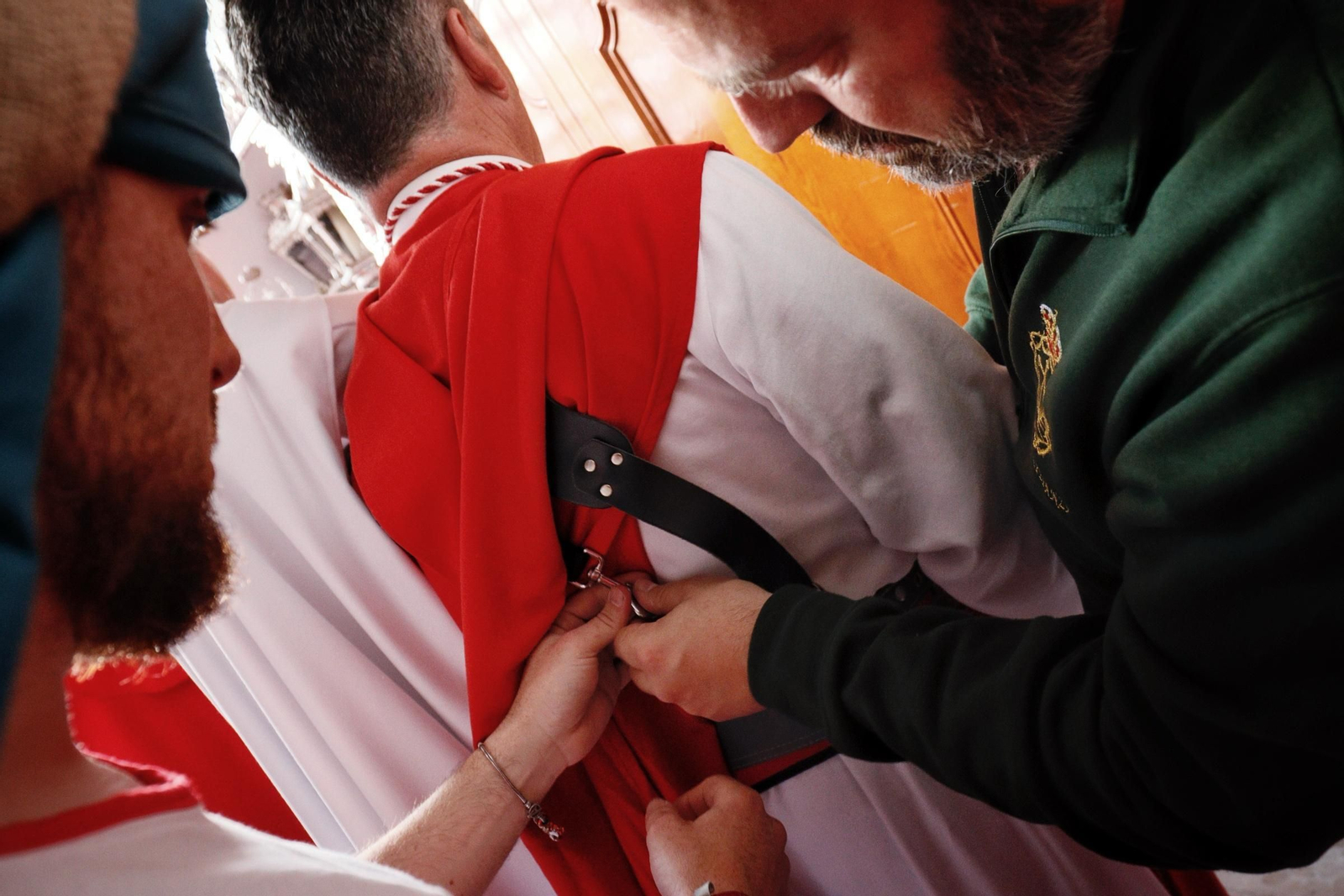 Imágenes de la salida de Humildad y Paciencia en la Semana Santa de Chiclana 2025