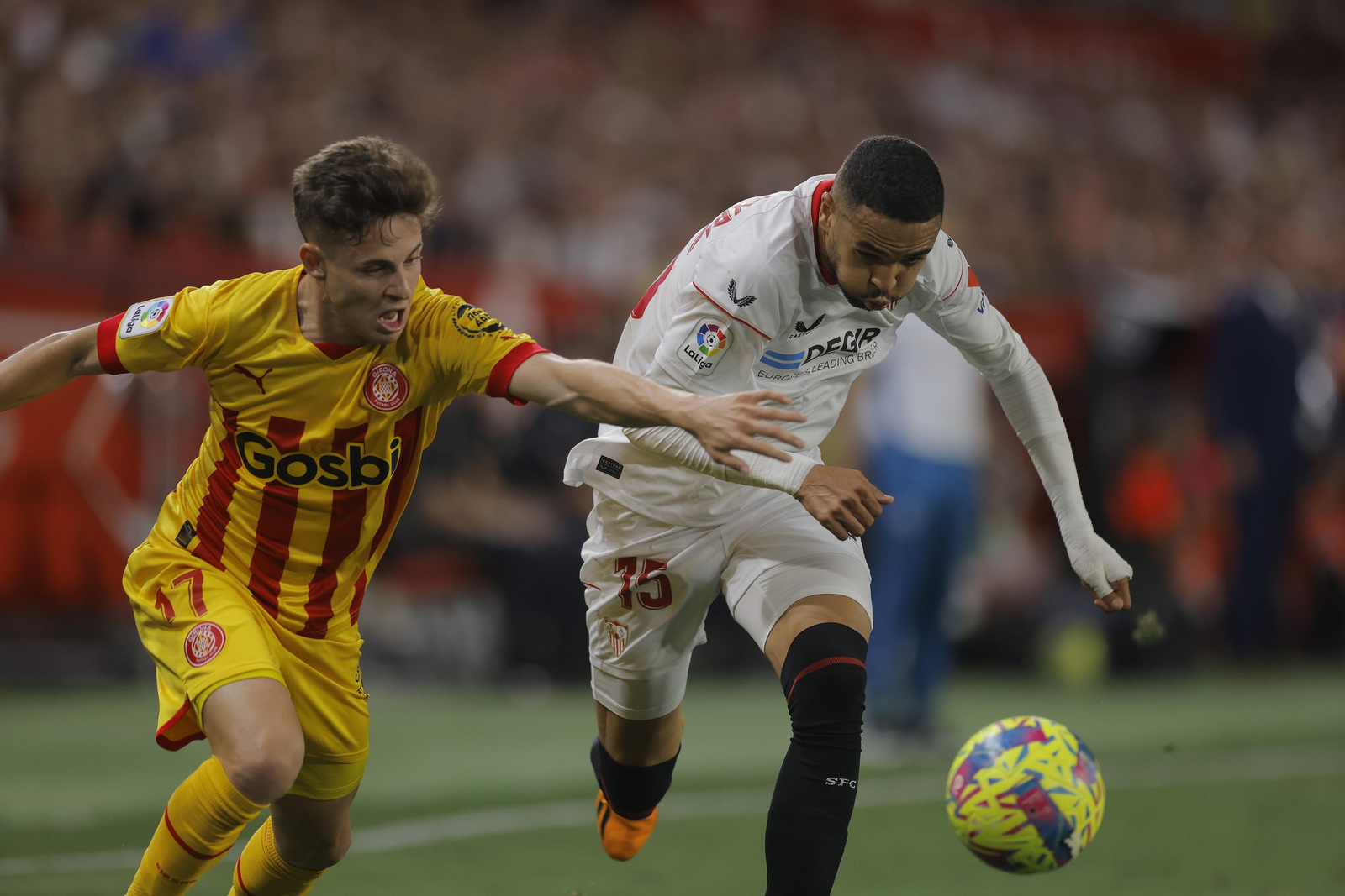 Las imágenes del Sevilla-Girona