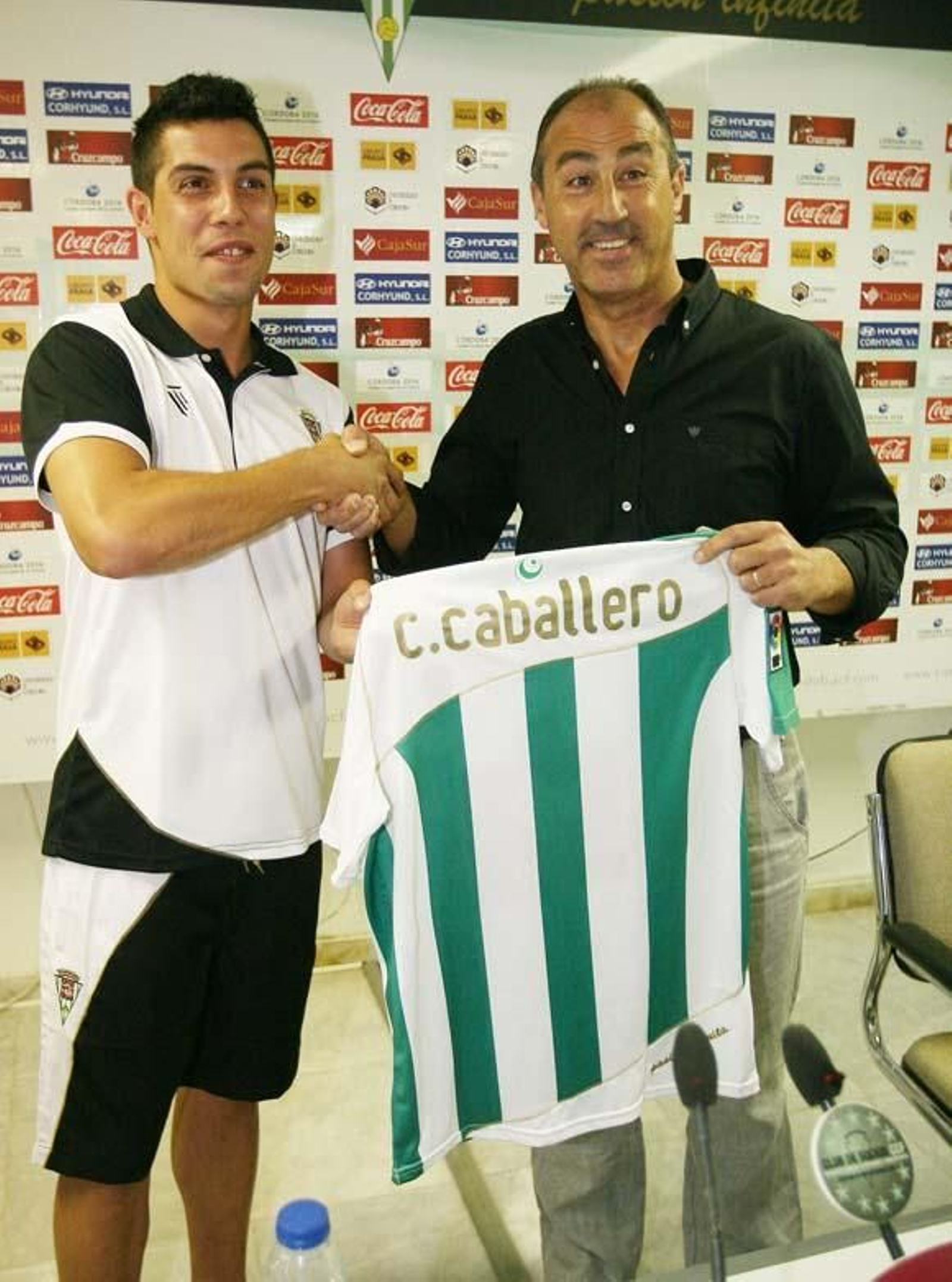 Caballero, convencido de que el Córdoba "es una apuesta ganadora"