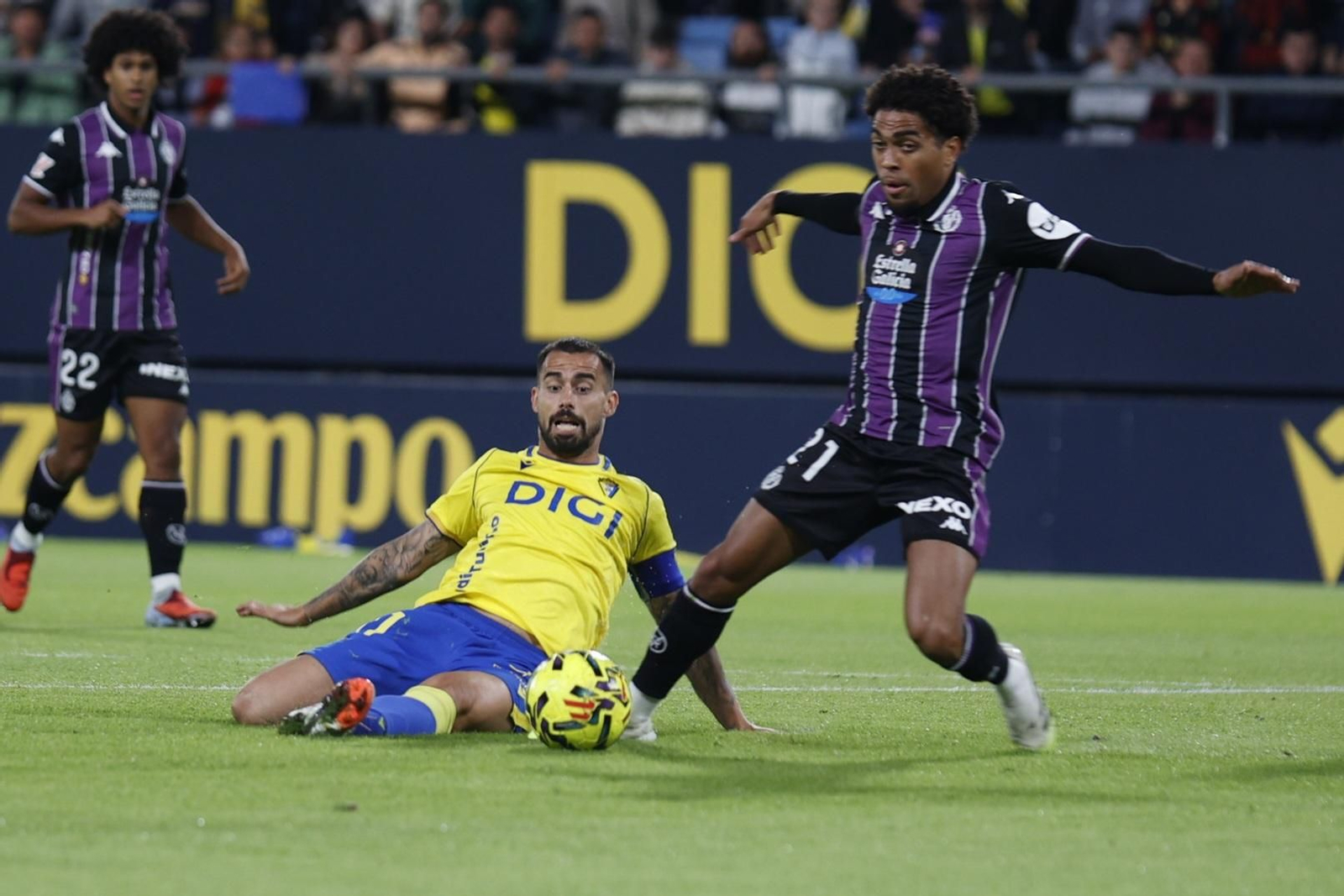 Las imágenes del Cádiz CF- Valladolid