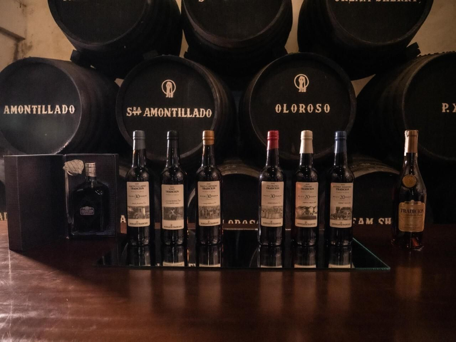 Gama de jereces VOS y VORS de Bodegas Tradición.