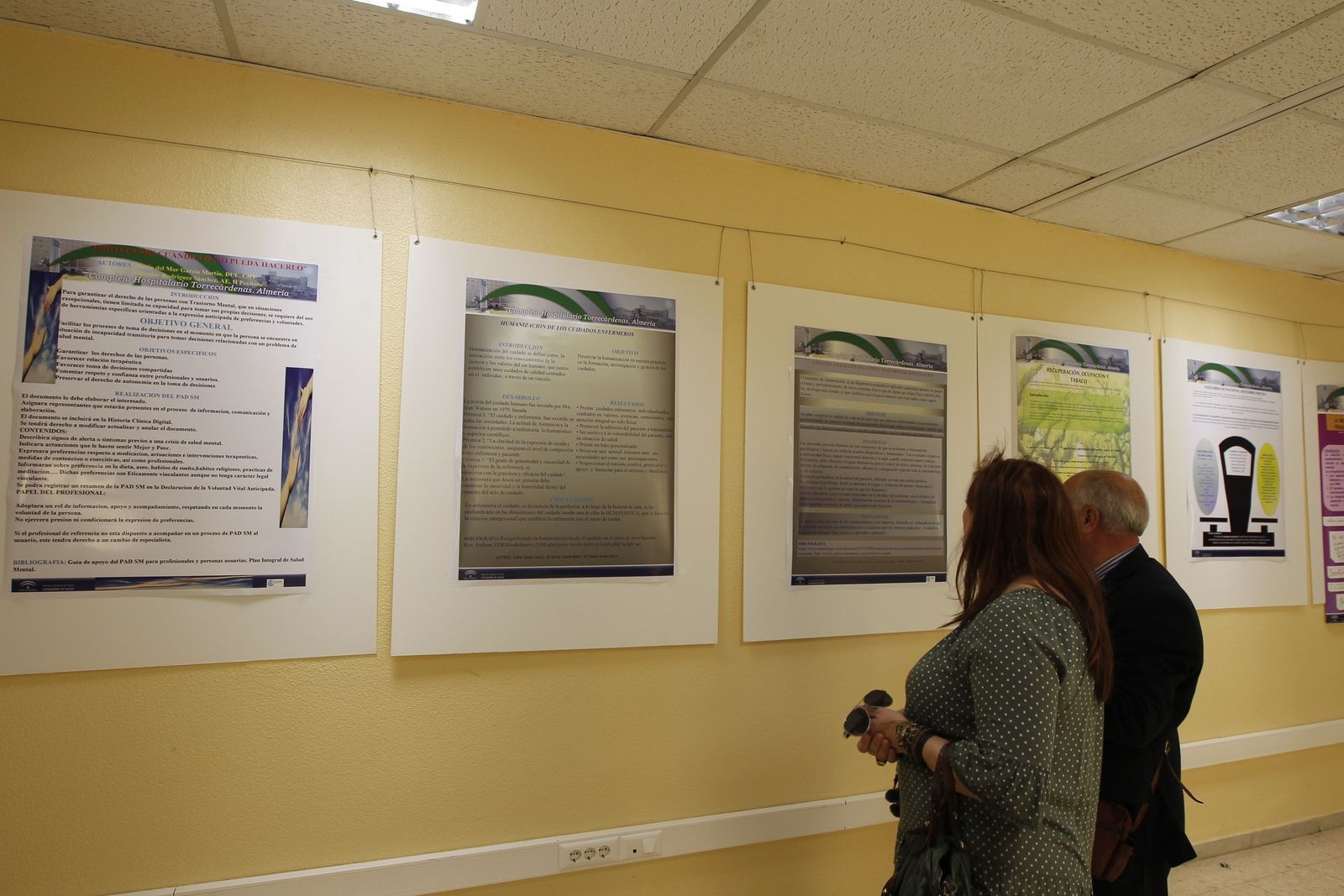Las jornadas con paneles informativos se han celebrado en el Hospital Torrecárdenas.