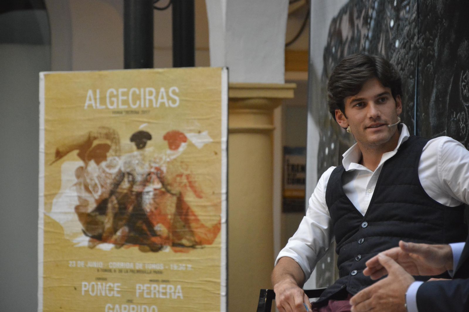José Garrido, ayer en el edificio La Escuela de Algeciras.