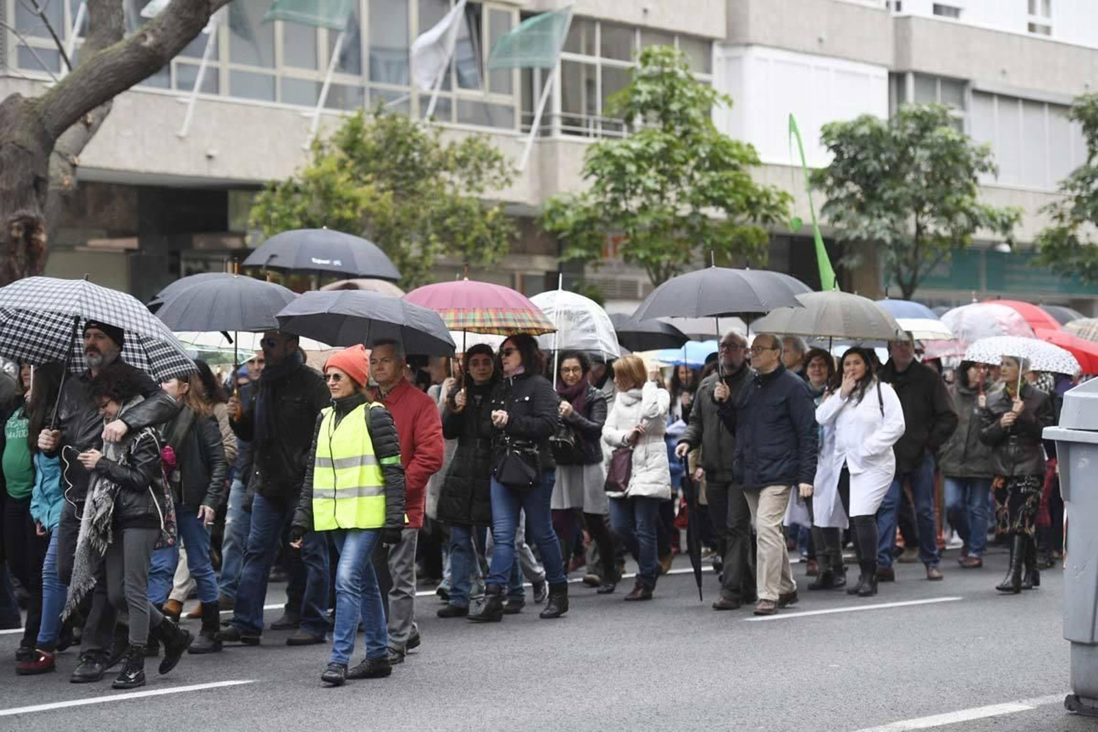 Las imágenes de la Marea Blanca de Cádiz