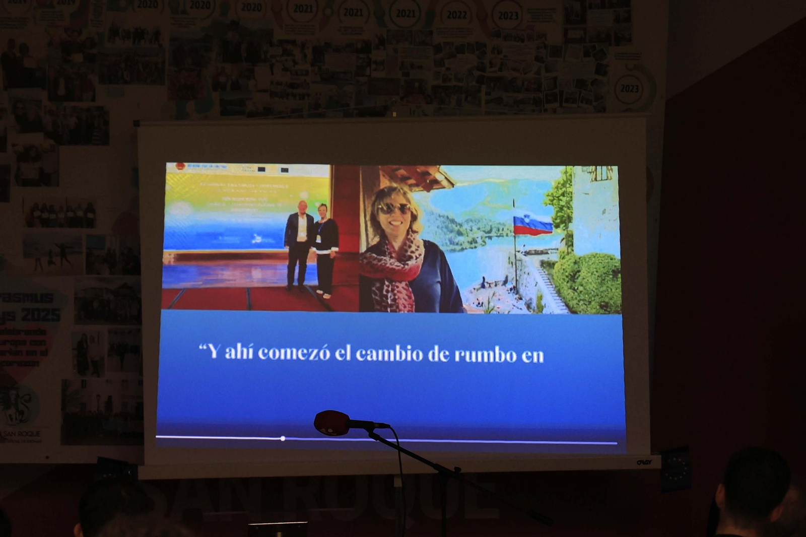 Las fotos del homenaje póstumo a Marian Díaz, directora de la Escuela Oficial de Idiomas de San Roque