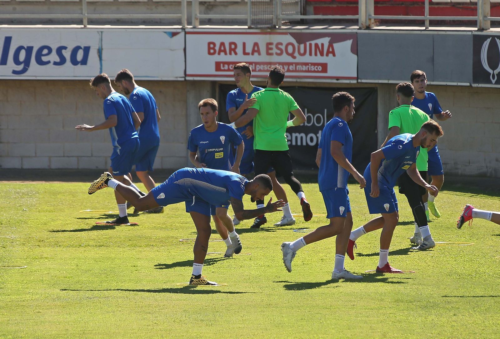 Primer entrenamiento del Algeciras CF 2020/21