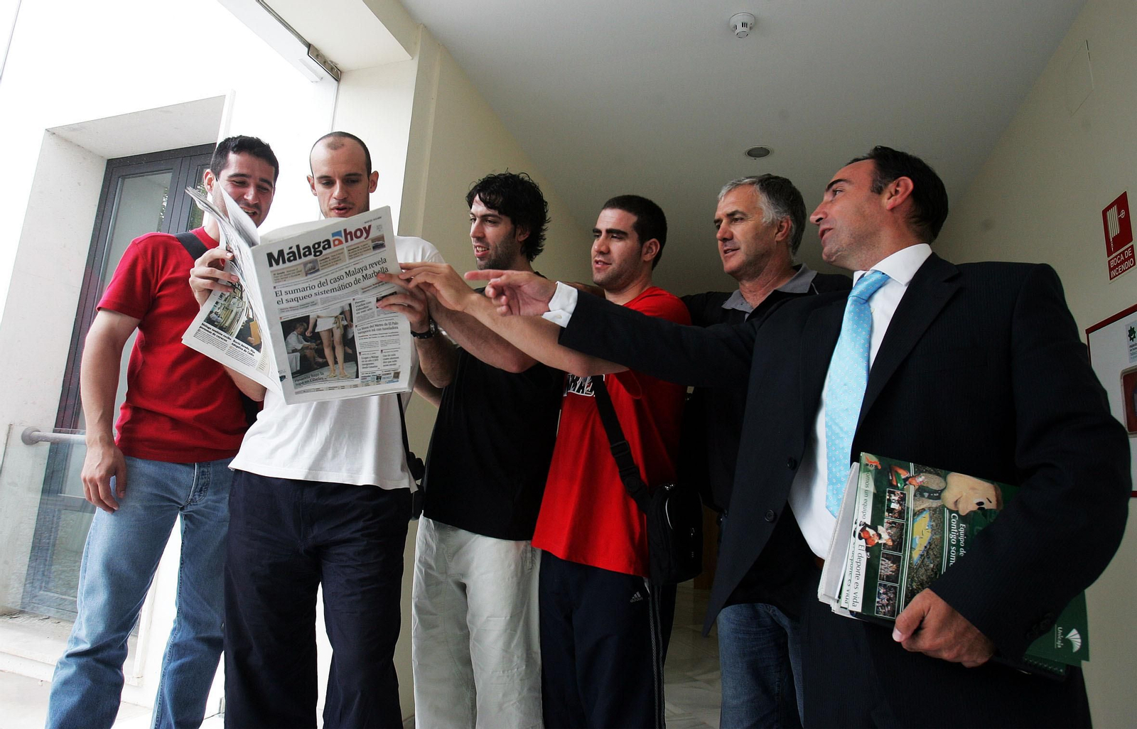 Las fotos de Manolo Rubia en su etapa en el Unicaja