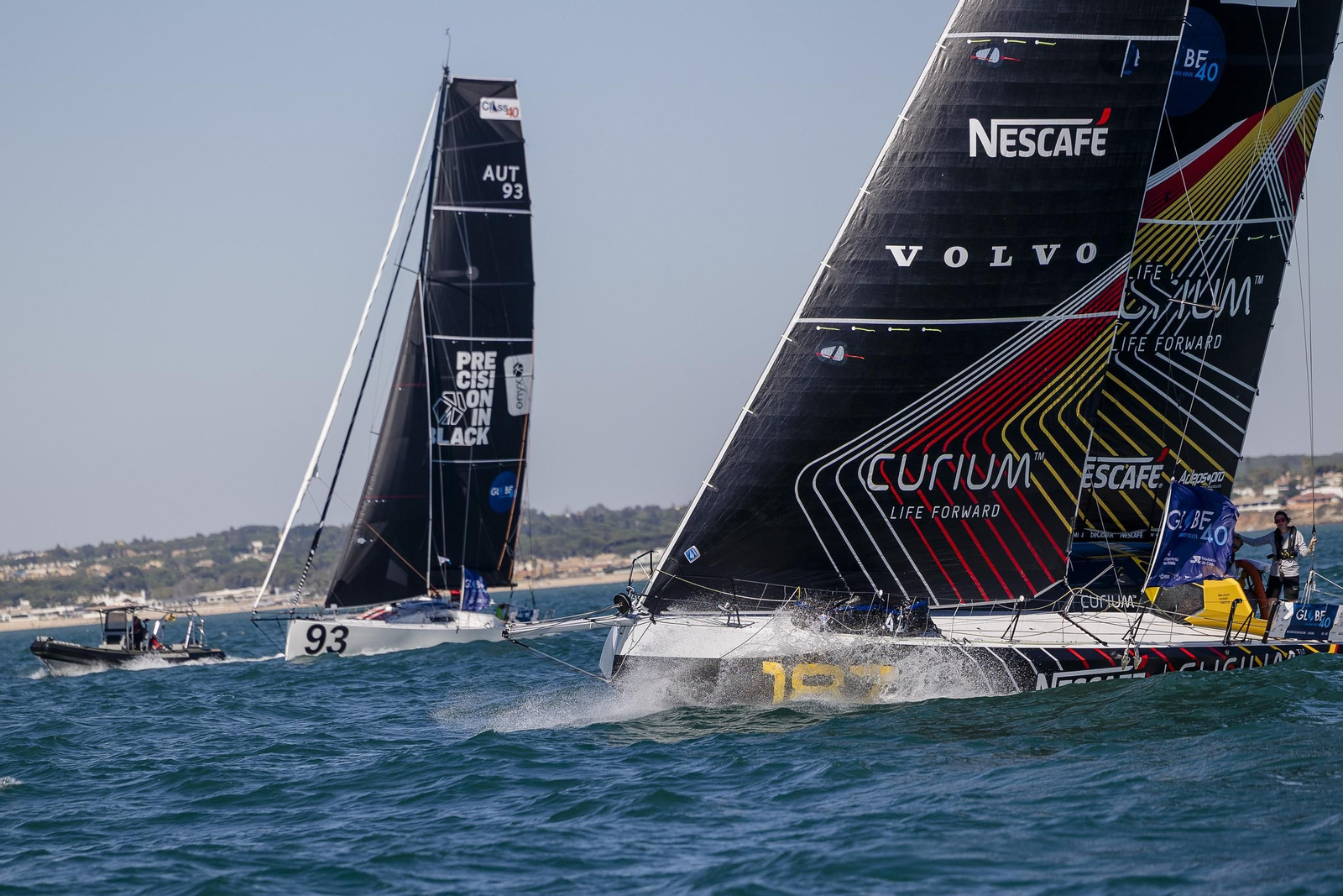 Las imágenes de la regata de patrocinadores de la Globe 40