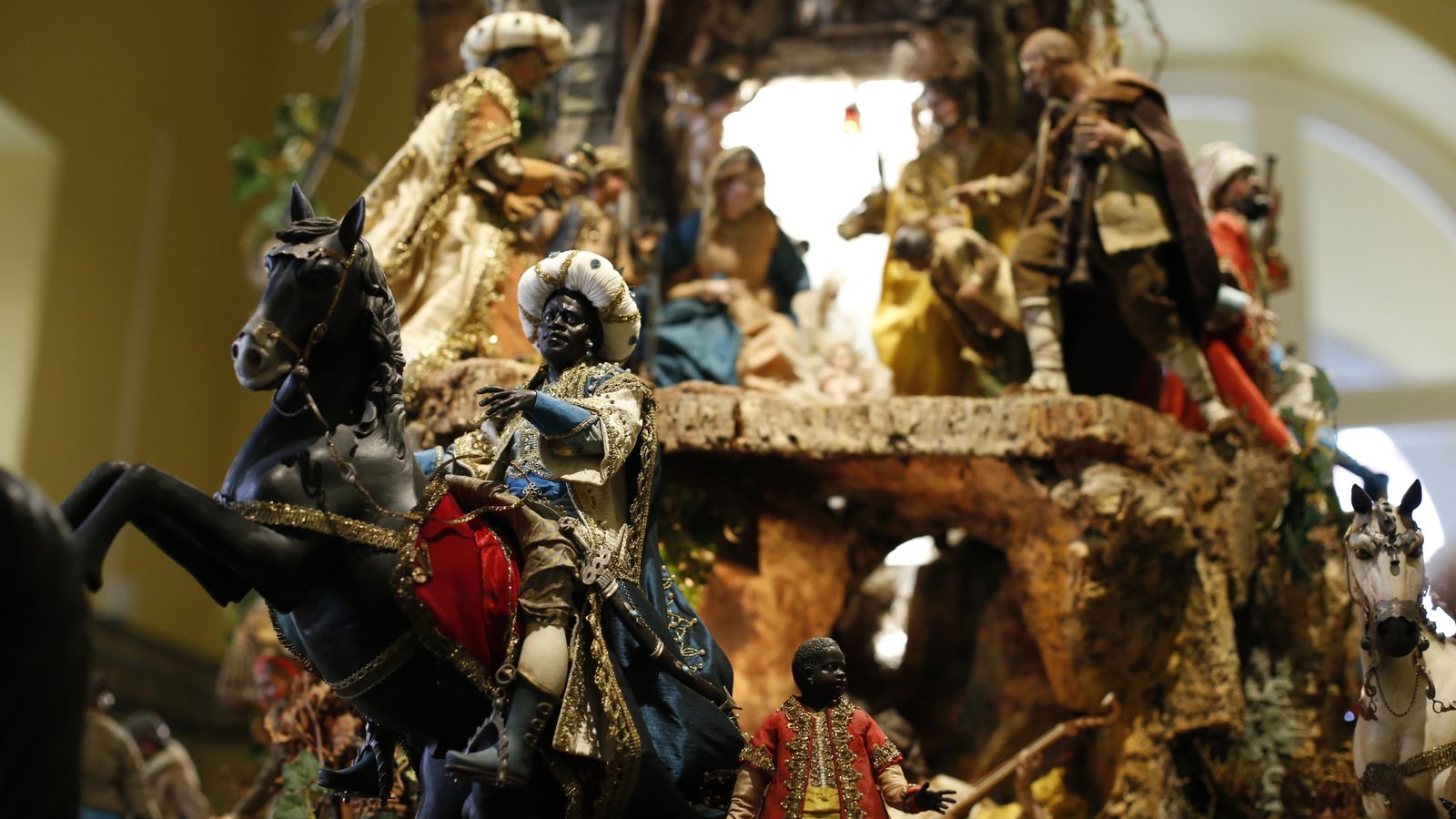 El belén tiene unas visión 360 grados.