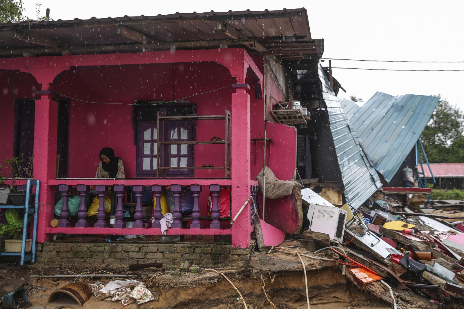 Las devastadoras imágenes de las graves inundaciones en Malasia