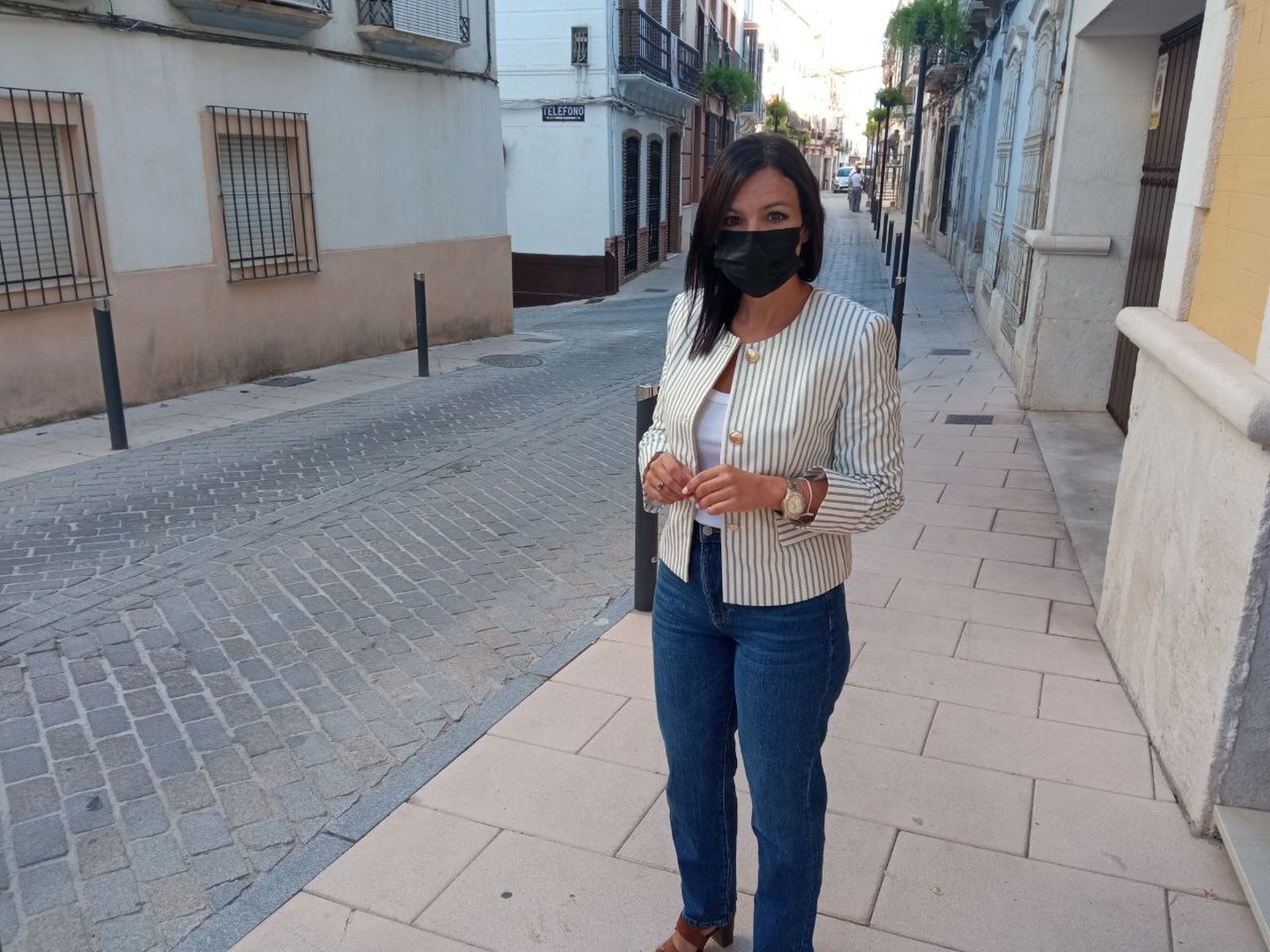 La concejala Verónica Morillo.