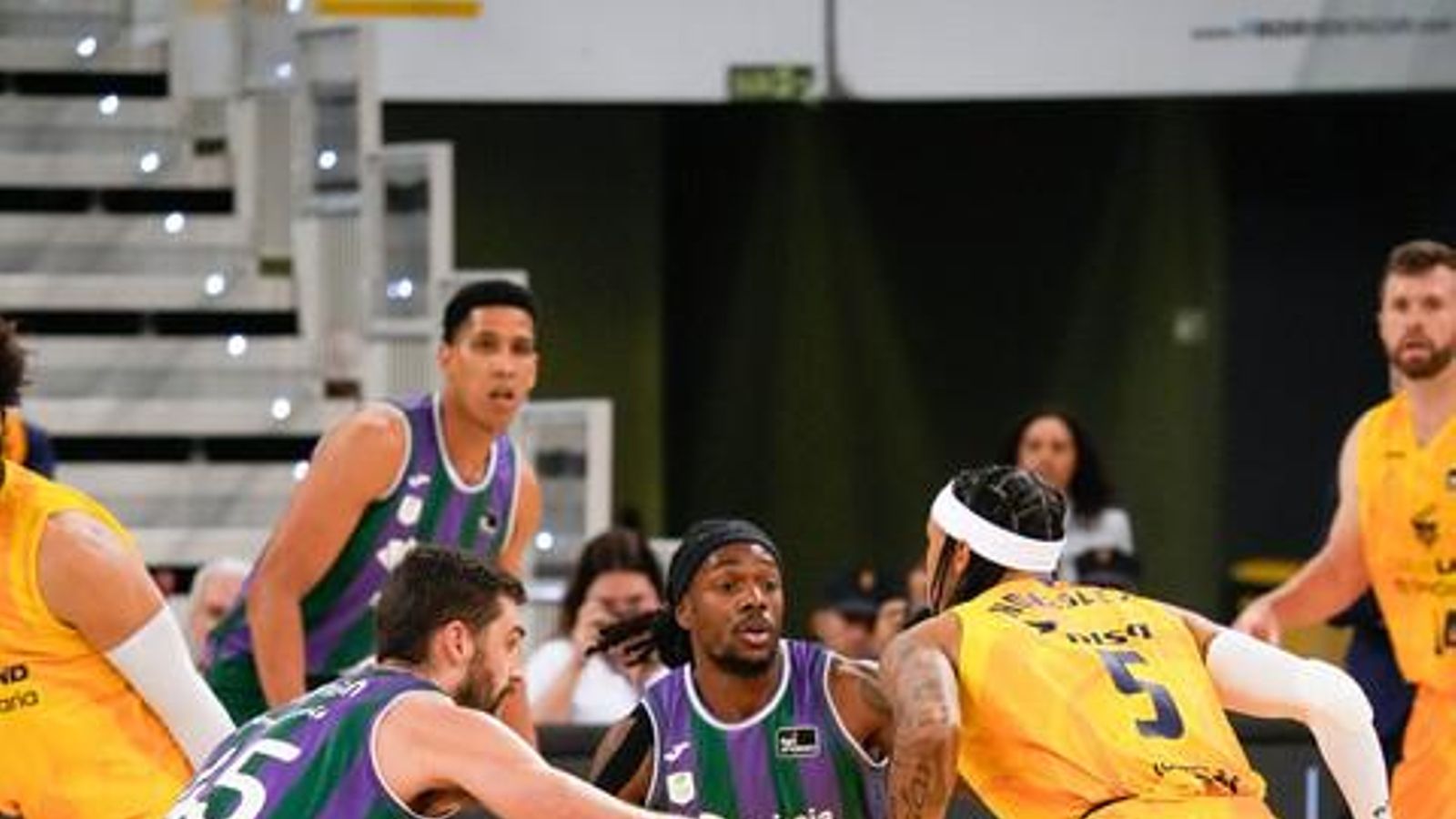 El Gran Canaria-Unicaja, en fotos