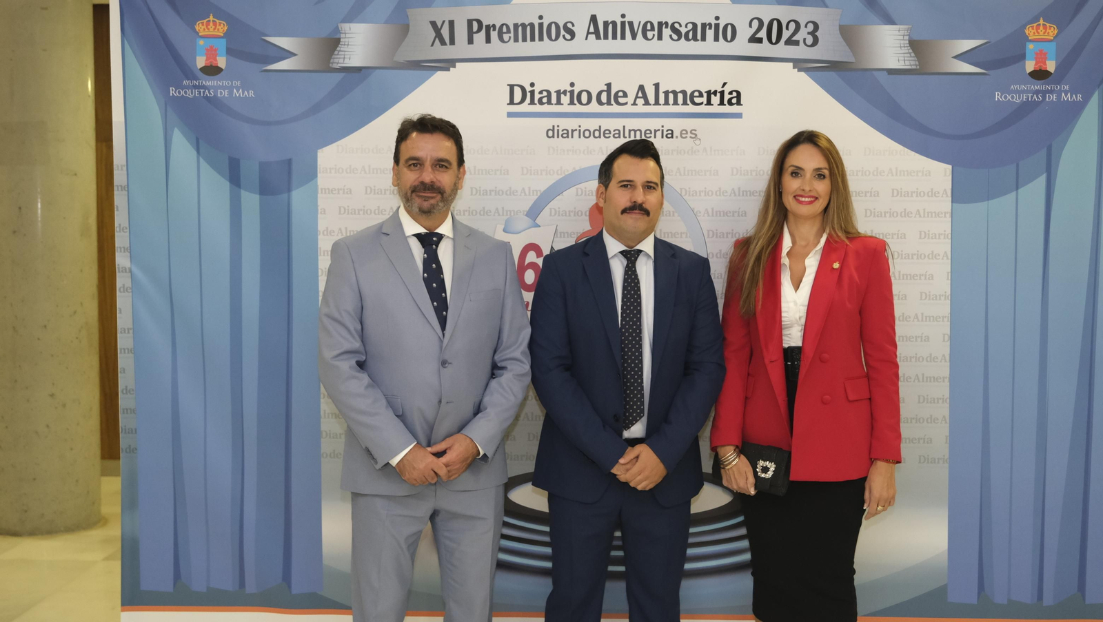 Imágenes de la Gala Aniversario de Diario de Almería, en Roquetas