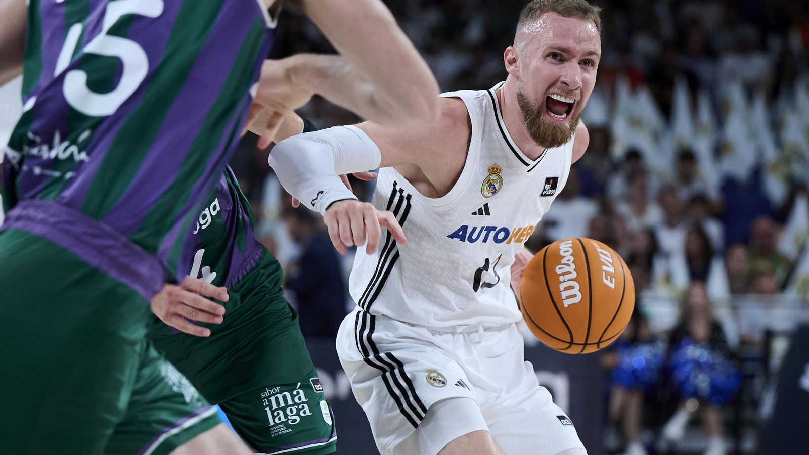 El Real Madrid-Unicaja, en fotos