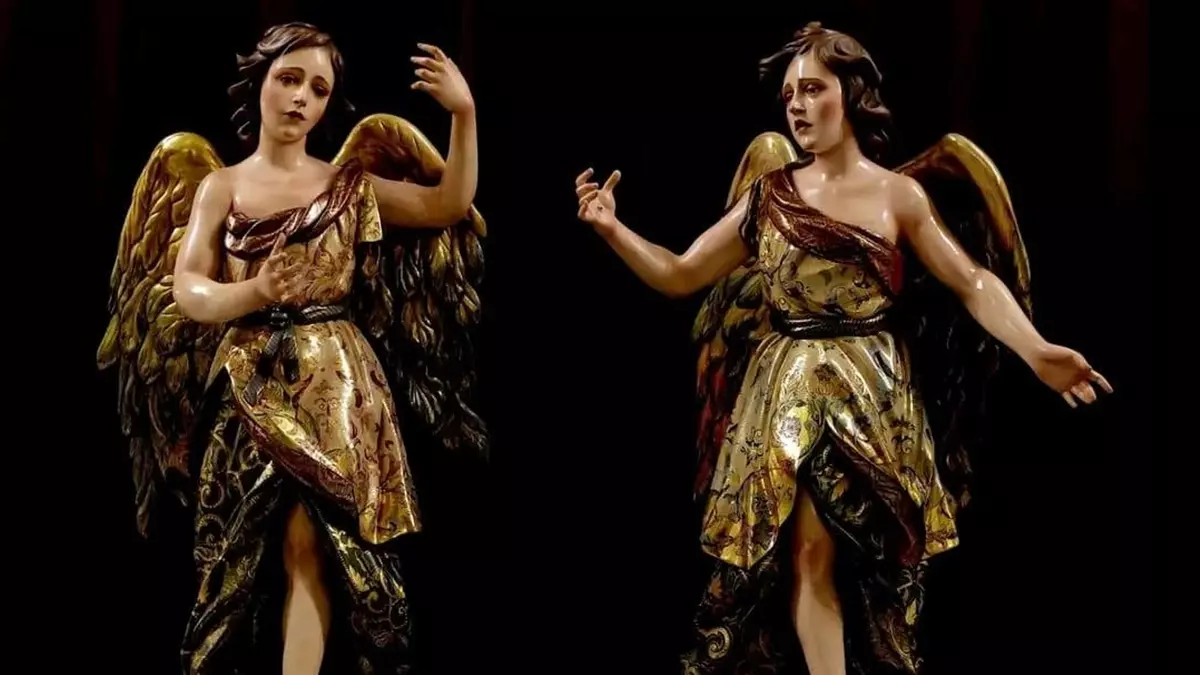 Los Ángeles Ceriferarios de la Esperanza de Triana en la Exposición Nacional de Arte Sacro SACRUM 2024