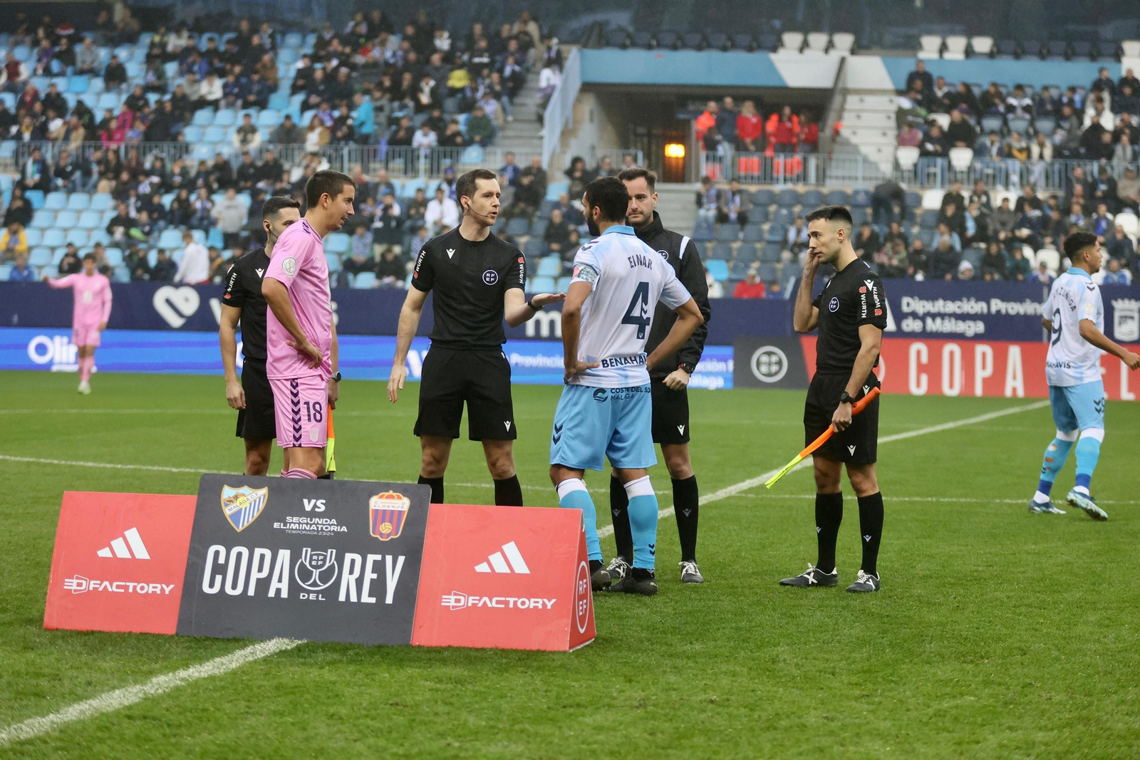 El Málaga CF - Eldense, en fotos