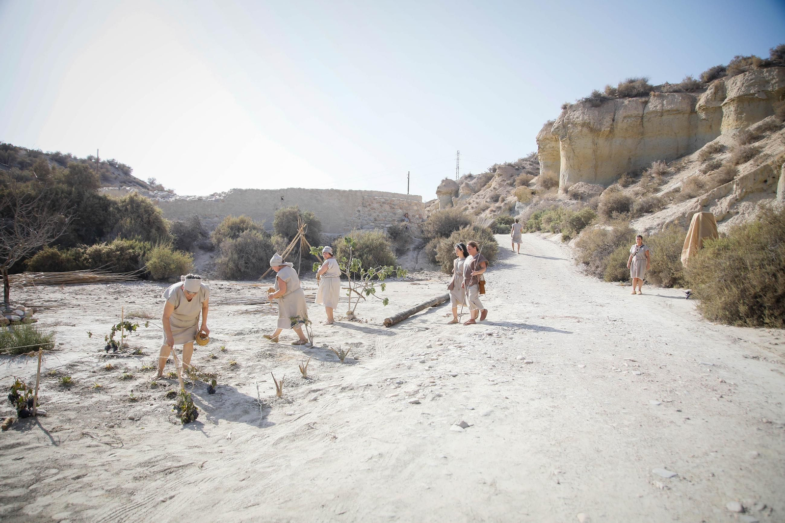 Así se ha vivido la segunda recreación histórica de la cultura argárica en Antas