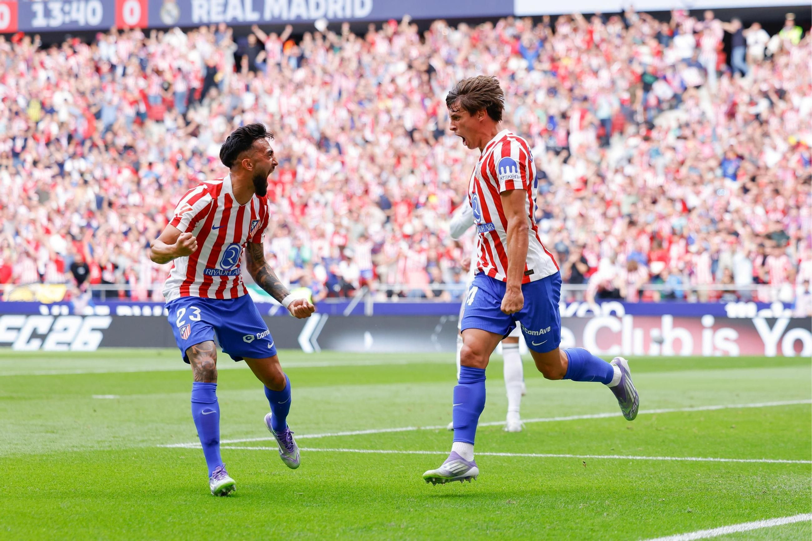 Las mejores fotos del Atlético - Real Madrid