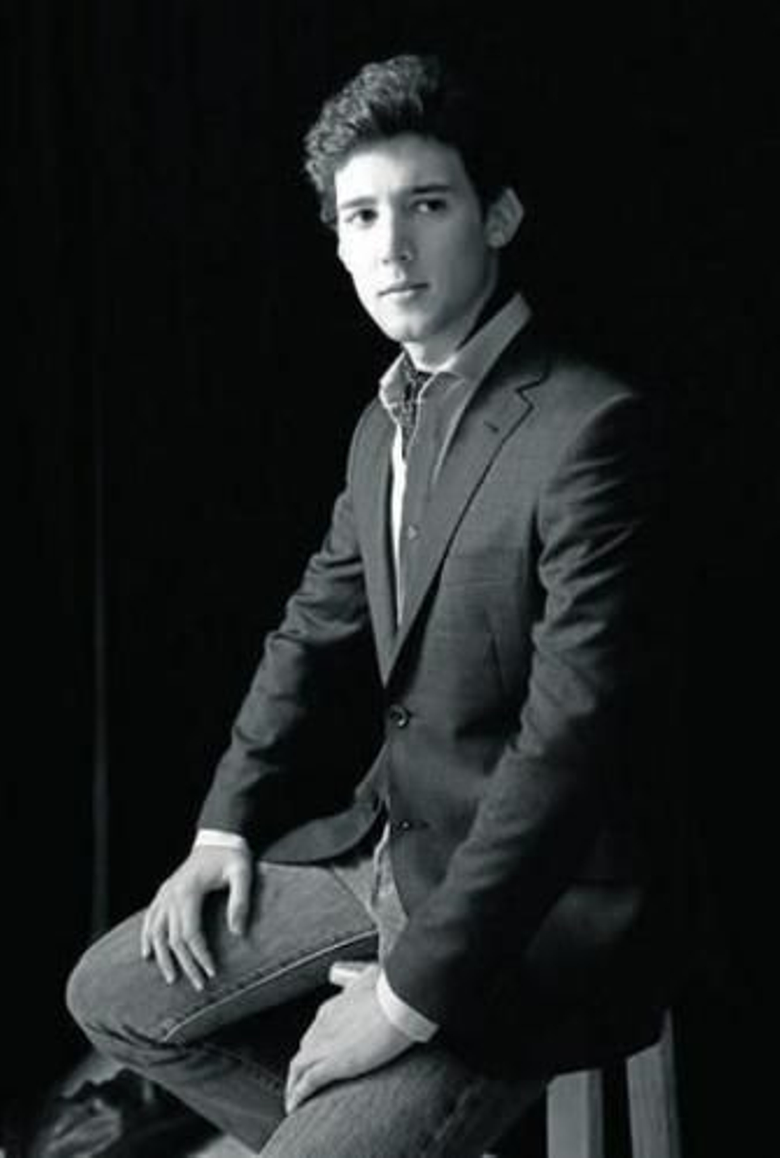 El joven músico hinojero José Luis Pérez-Vera.