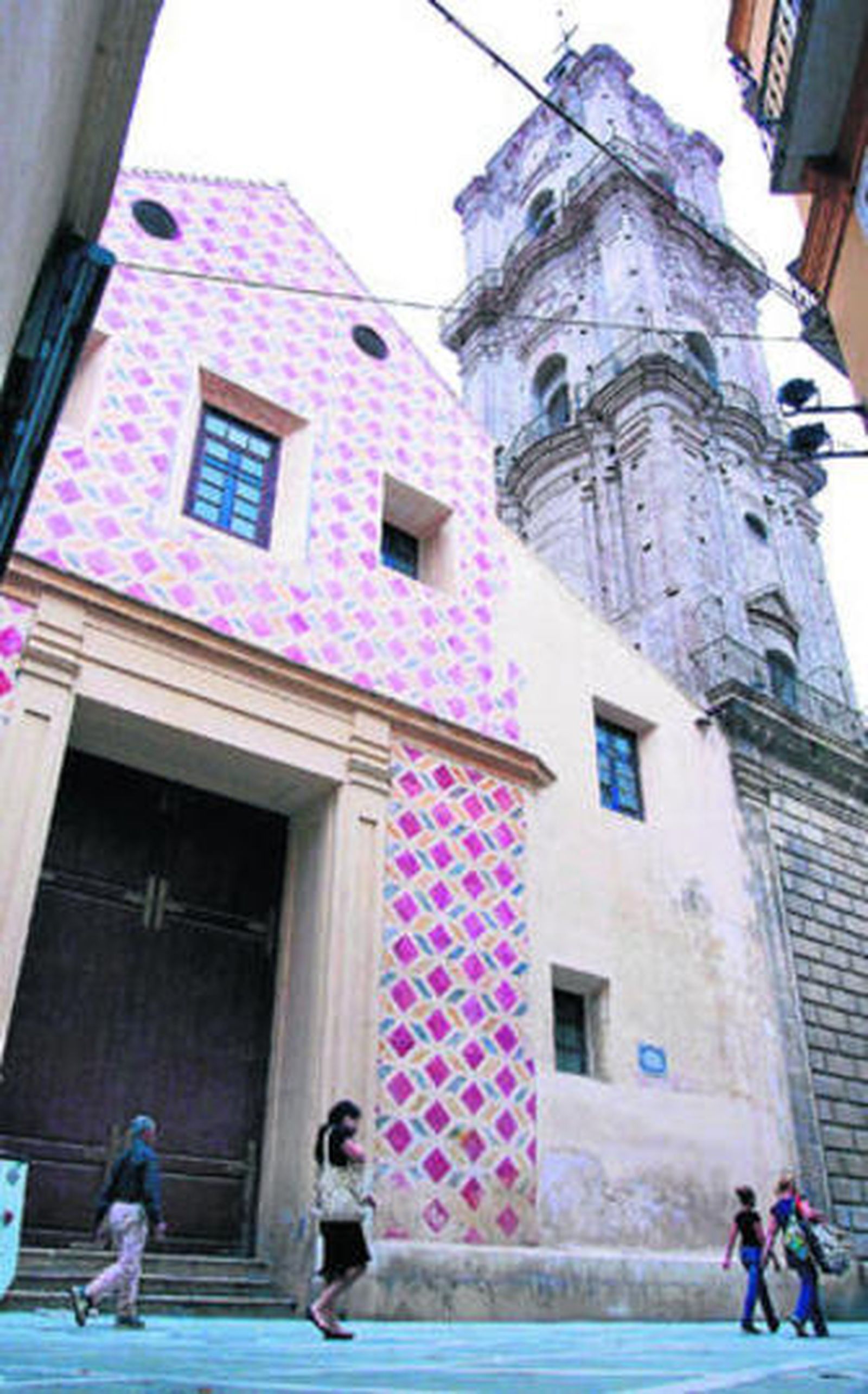 La céntrica iglesia de San Juan.