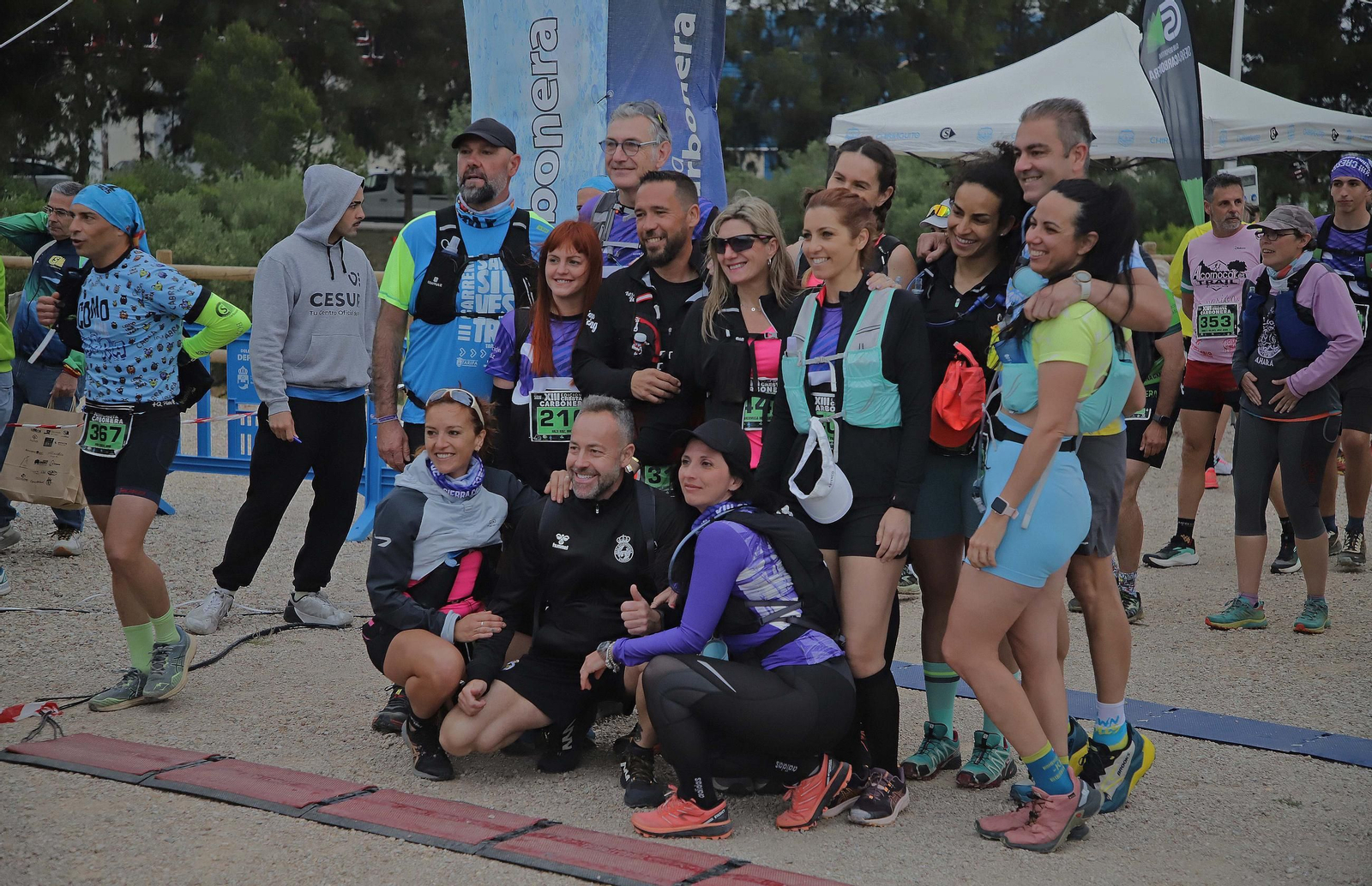 Fotos de la XIII Cresta Sierra Carbonera en La Línea