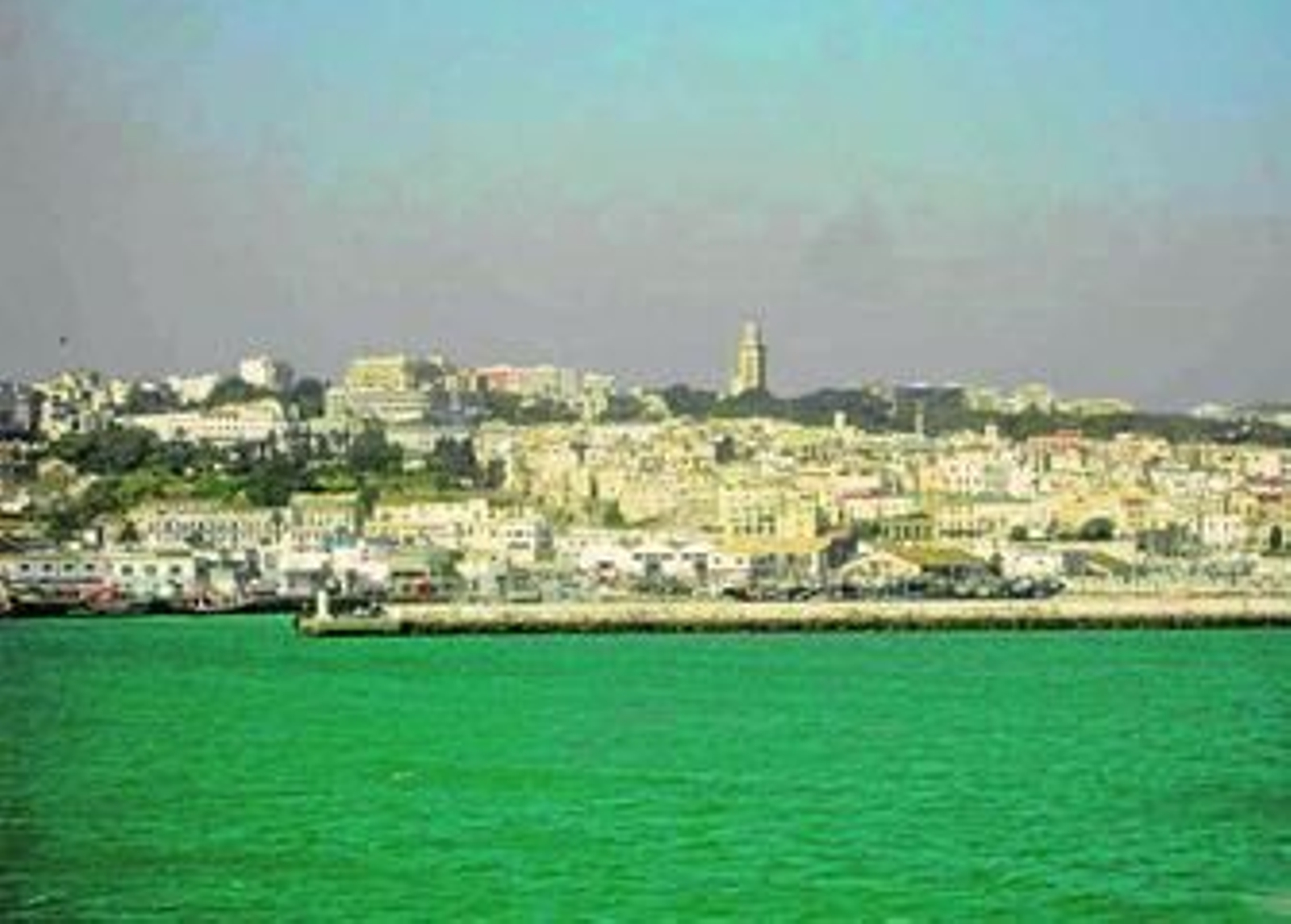 Una vista de la ciudad marroquí de Tánger.