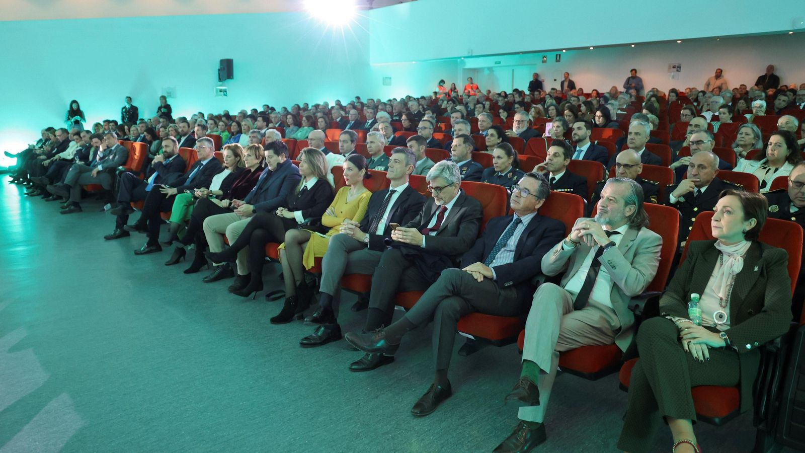 Vista de los asistentes.