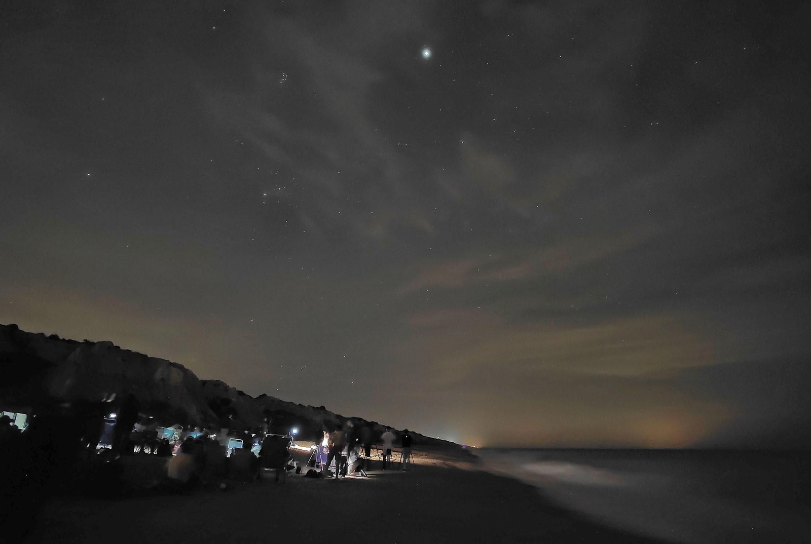 Imágenes del despegue del cohete Miura desde Huelva