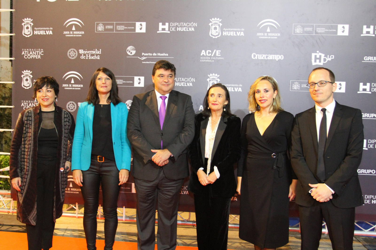 Imágenes de la gala de clausura del Festival de Cine Iberoamericano de Huelva.