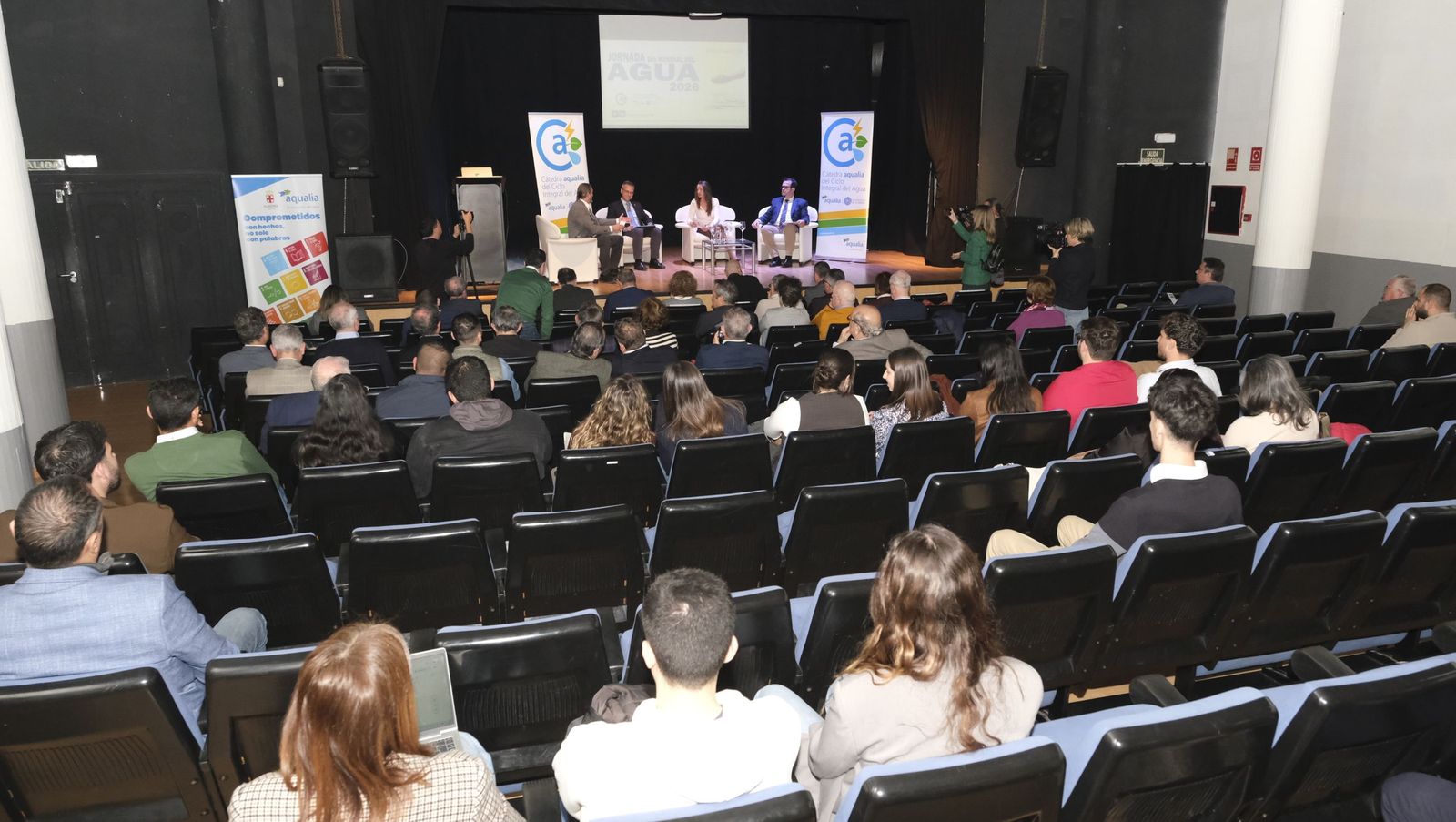 Jornada de la Cátedra Aqualia por el Día Mundial del Agua, en imágenes