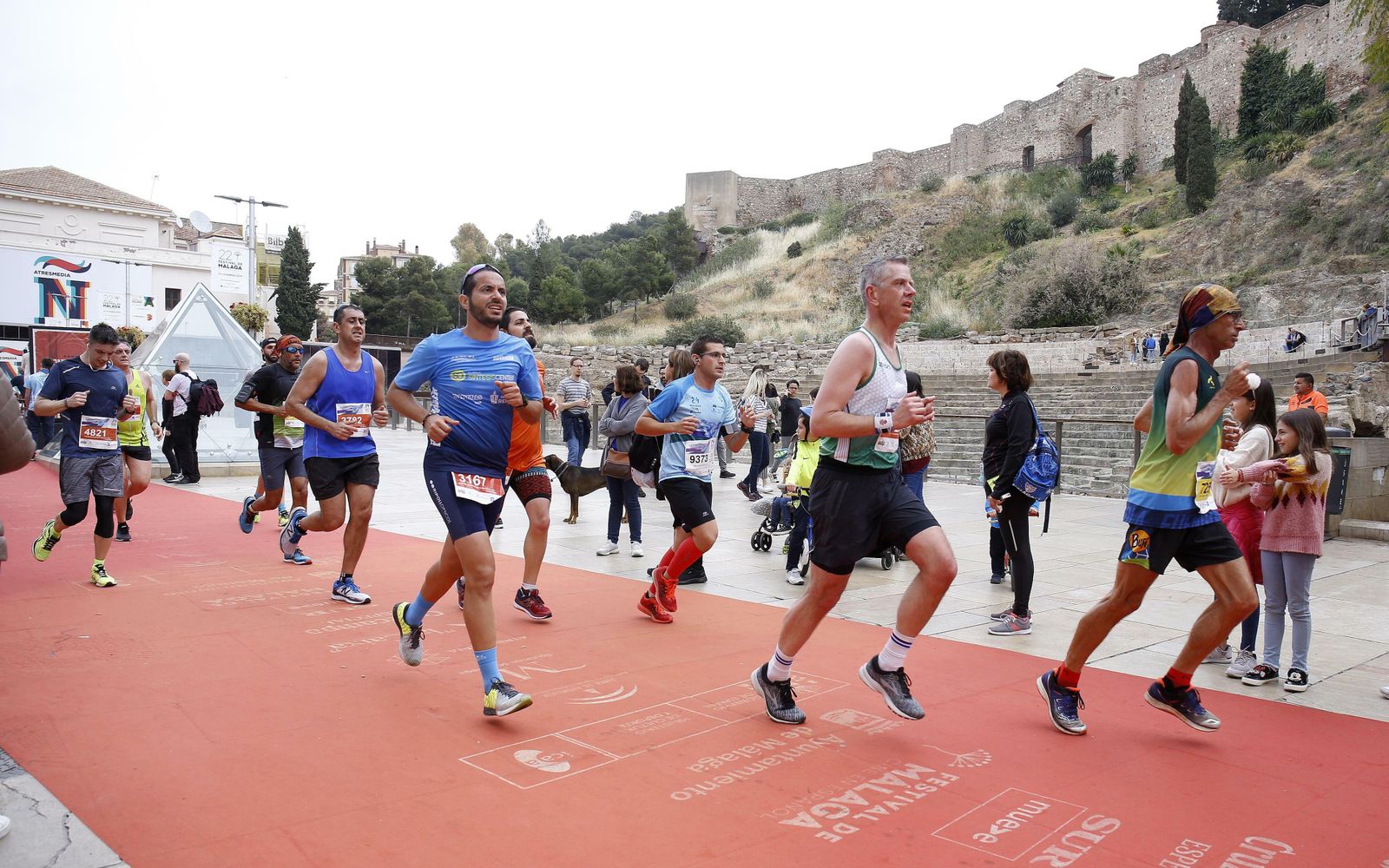 Las imágenes de la Media Maratón de Málaga