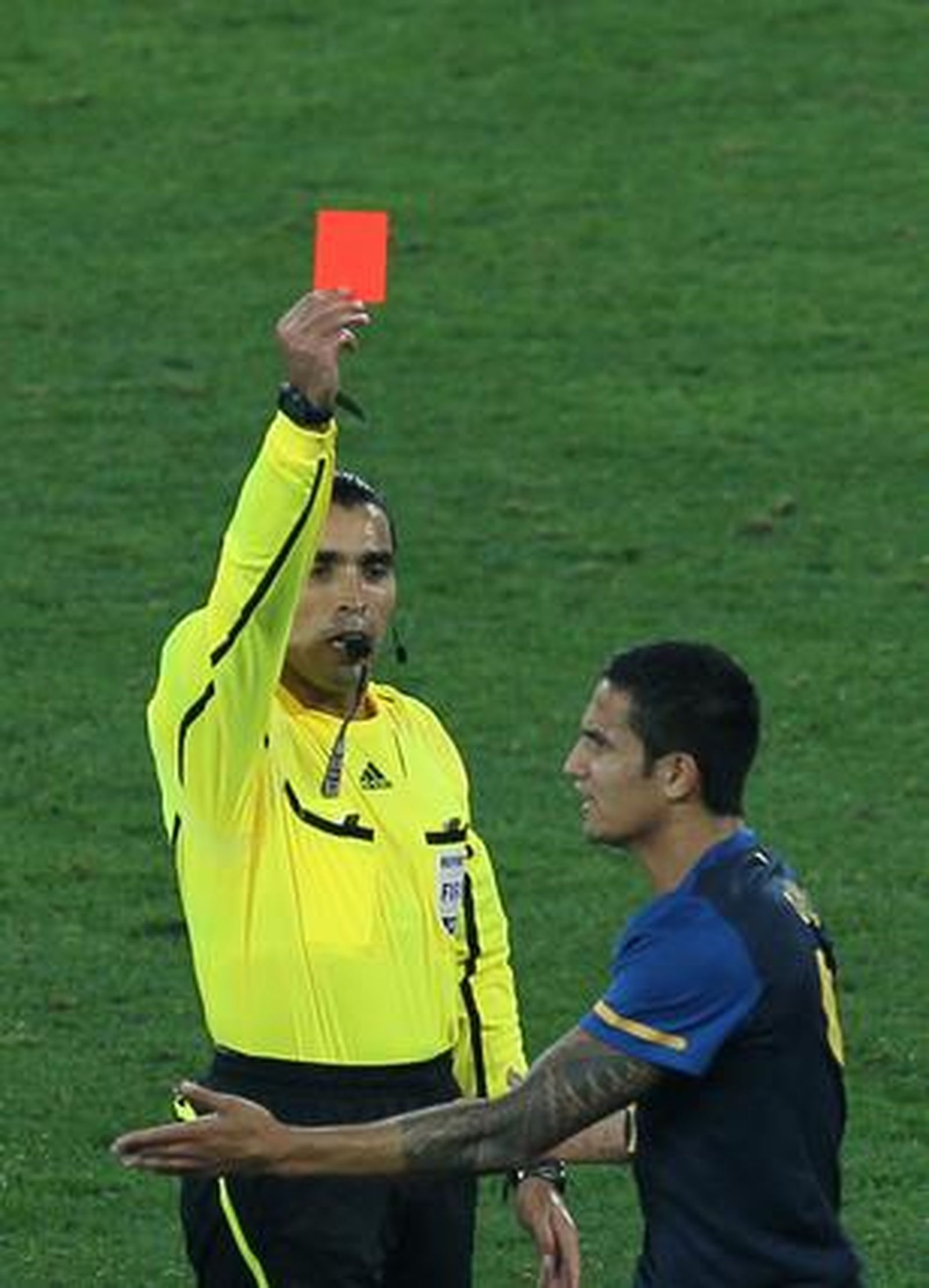 Alemania golea en su debut ante Australia en el Grupo D. / AFP