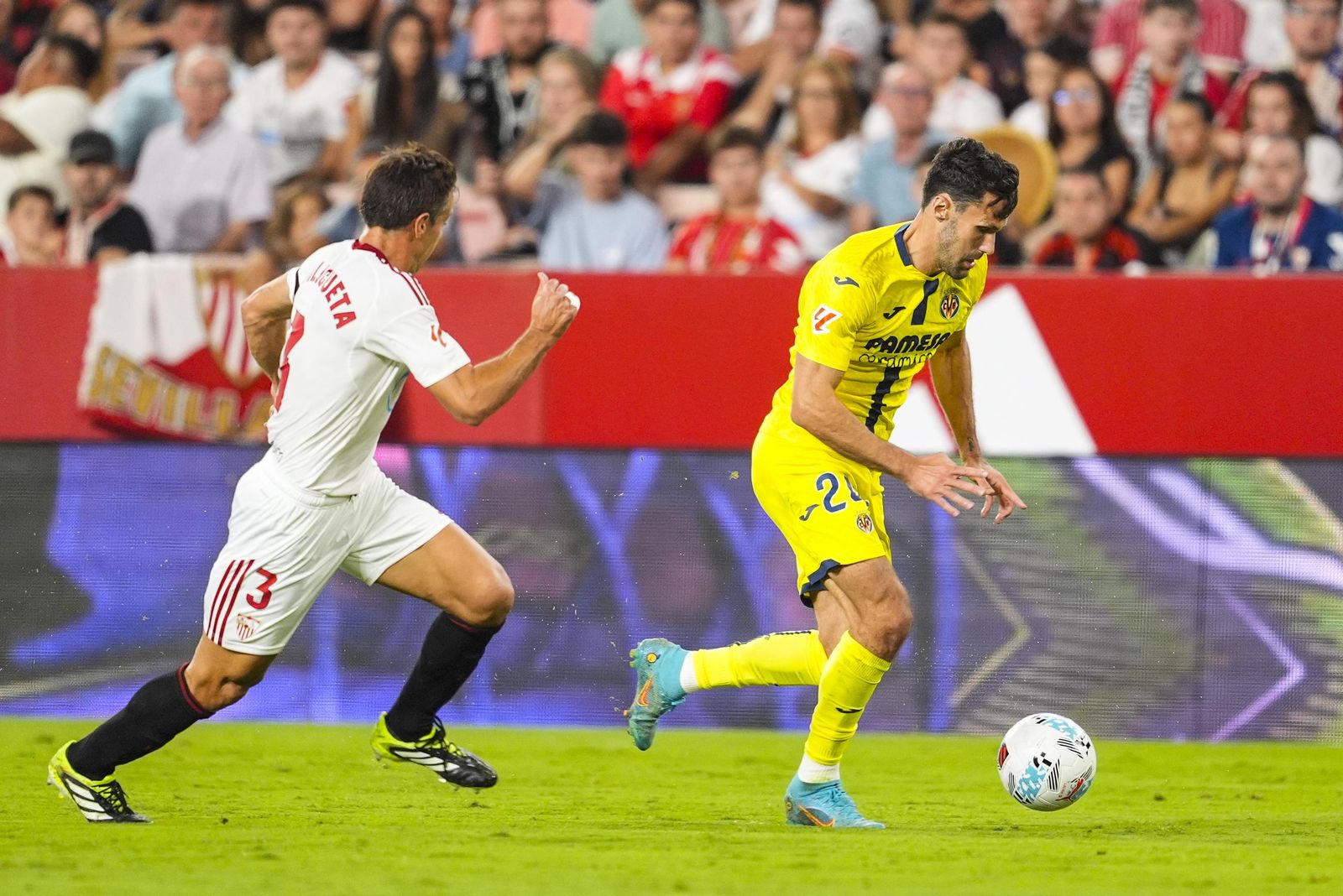 Las fotos del Sevilla-Villarreal
