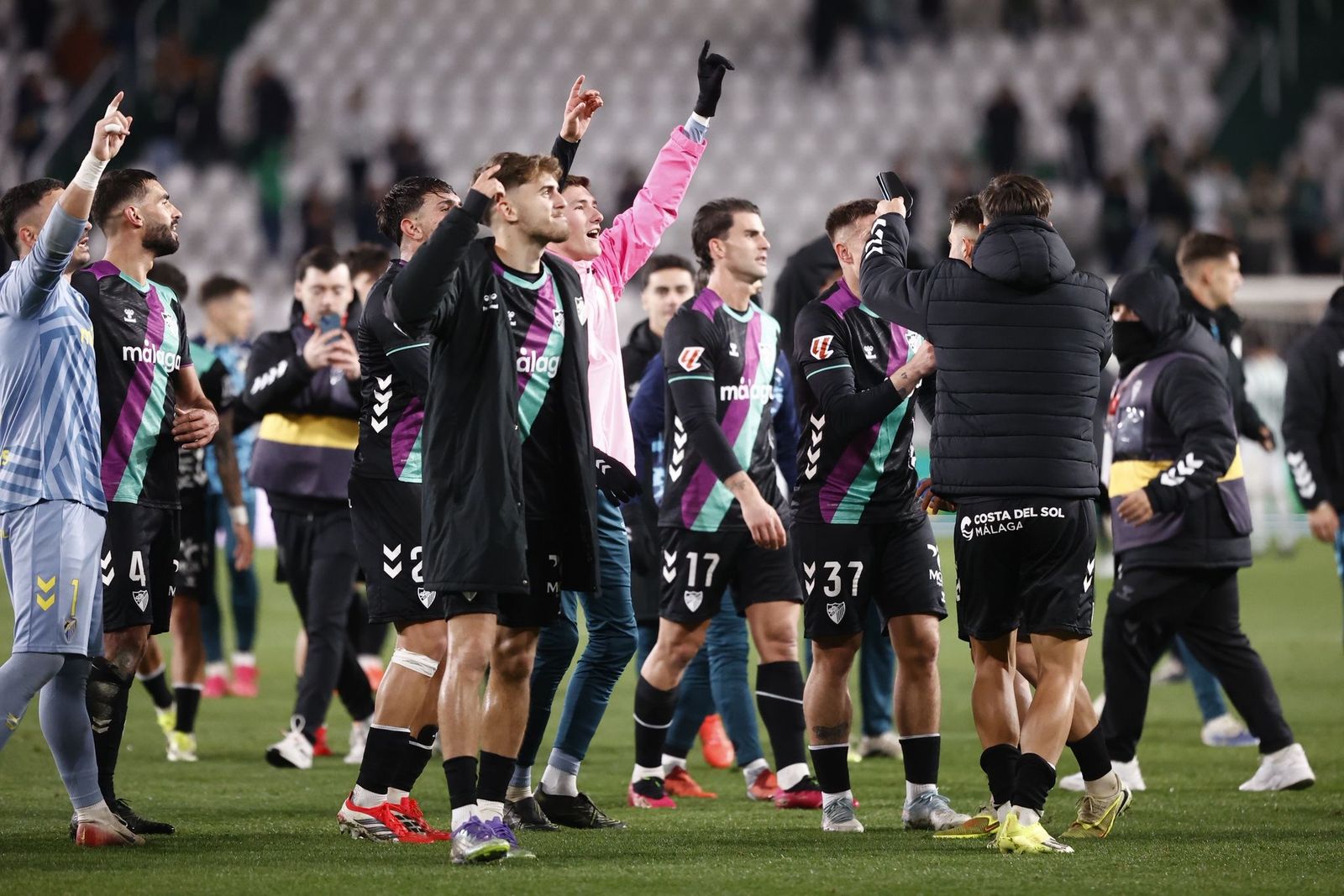 El Córdoba-Málaga CF, en fotos