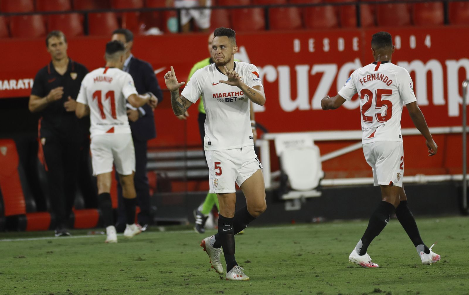 Las imágenes del Sevilla-Eibar