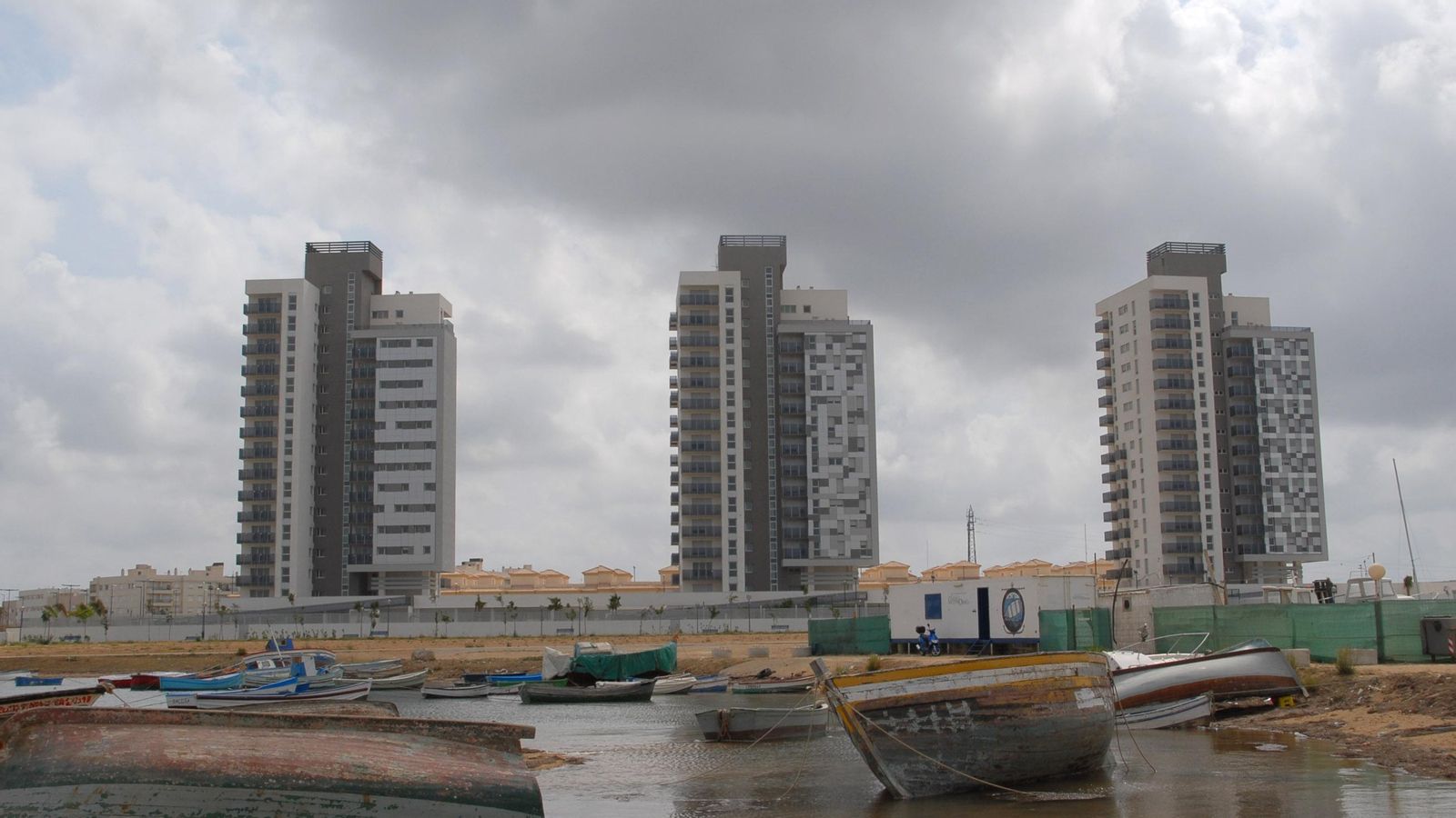 Las torres de La Casería, hace una década, en una imagen de archivo.
