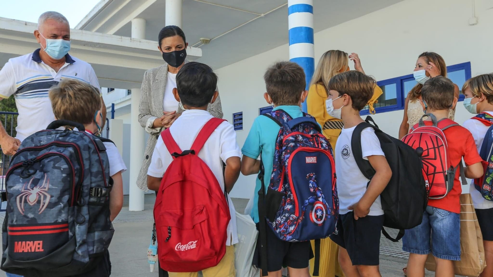 Las imágenes del primer día de clase